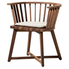 Premia-Stuhl aus Nussbaumholz