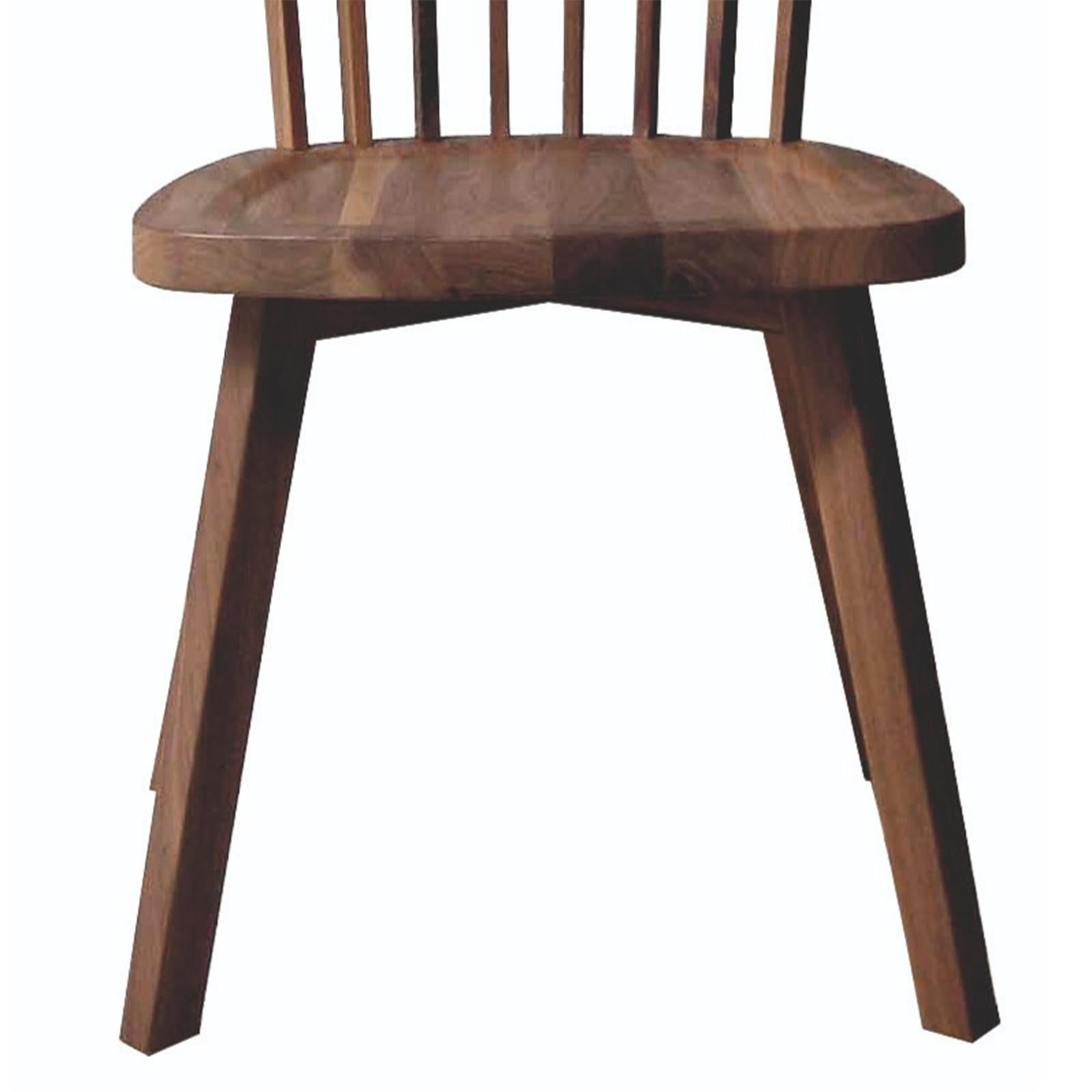 Italian Premia Walnut Chair For Sale