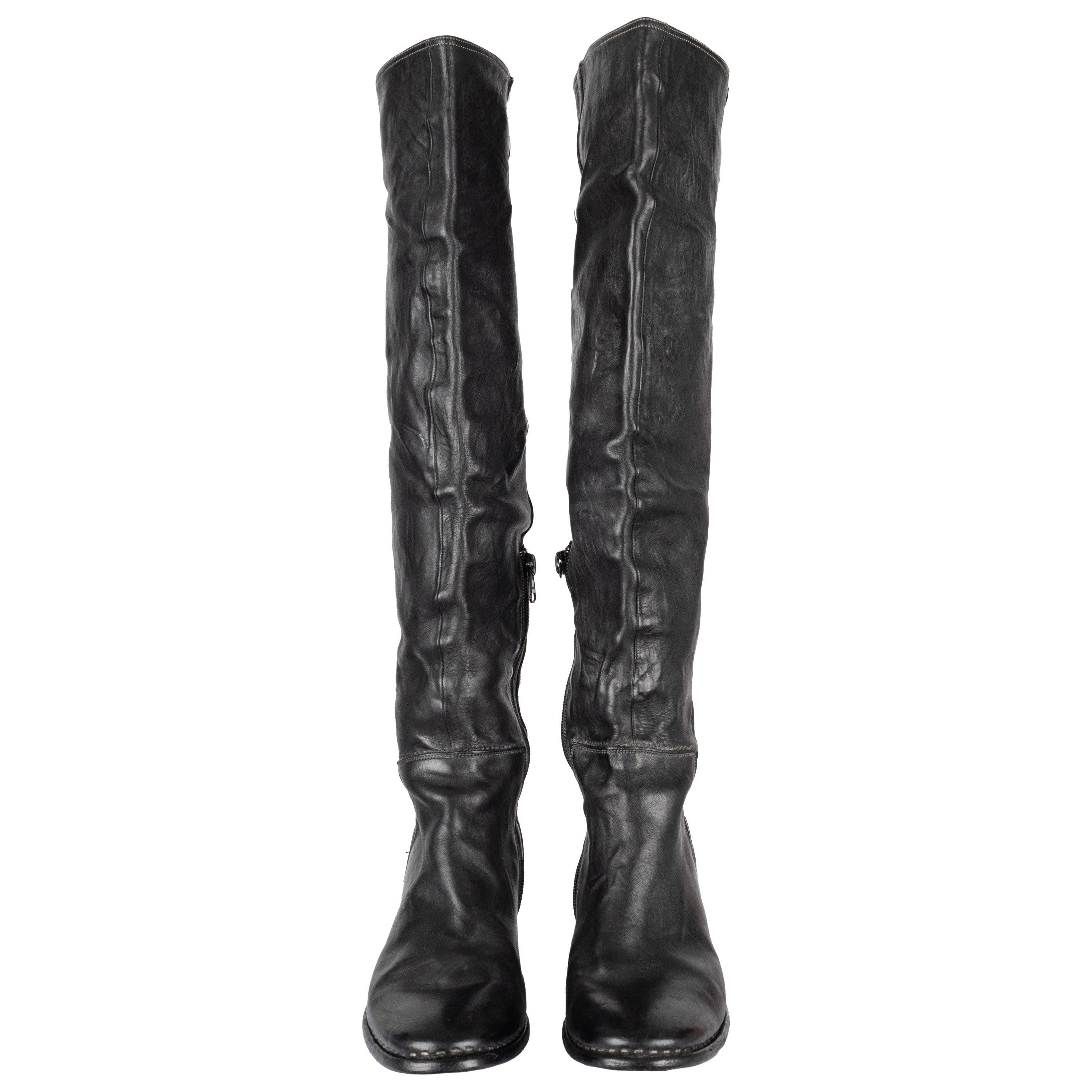 Premiata Botas Altas - '10s Negro en venta