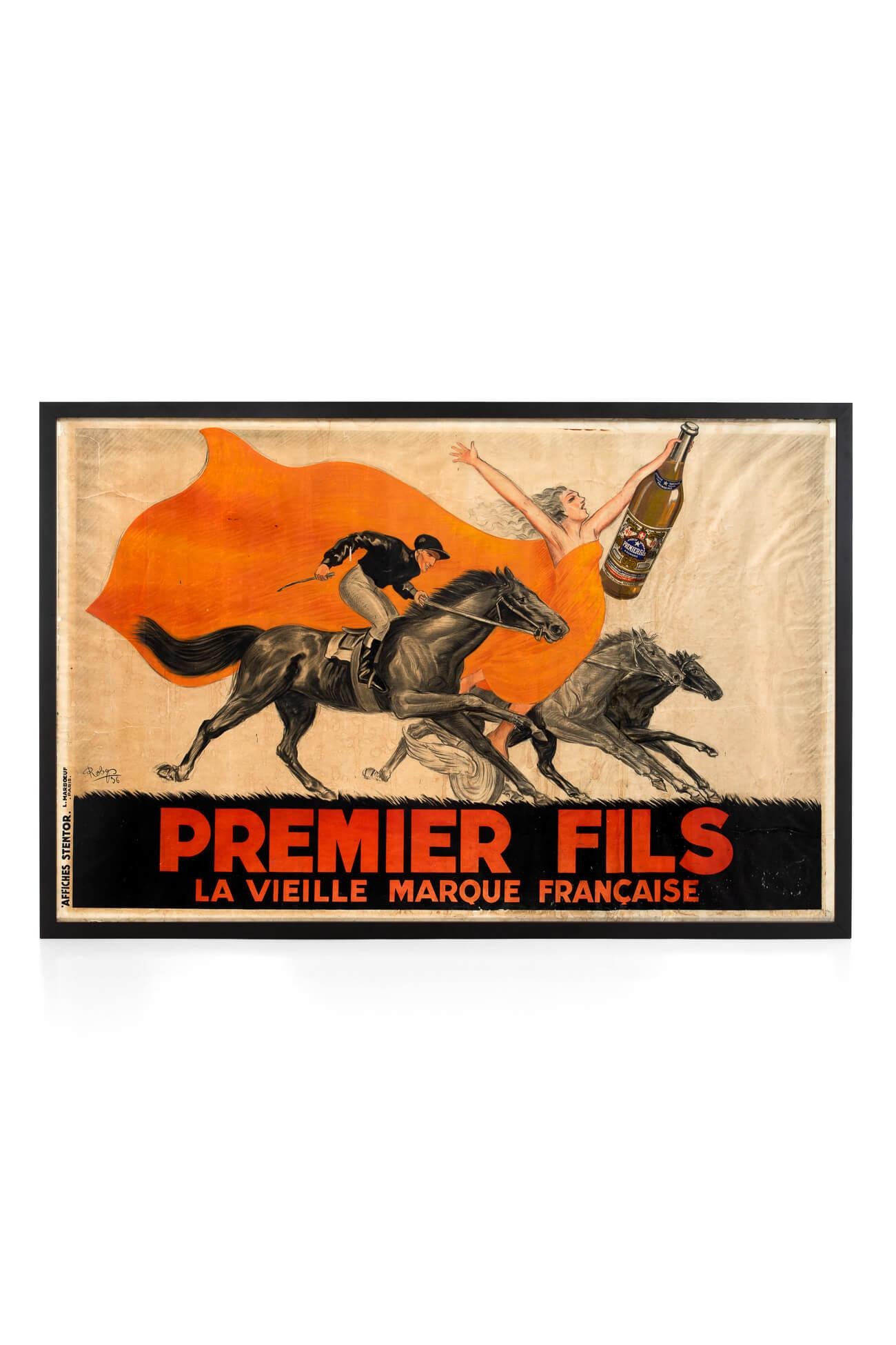 Affiche « Premier Fills » de Robys 1936 en vente 1