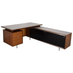 Premier George Nelson Floating Desk with Return