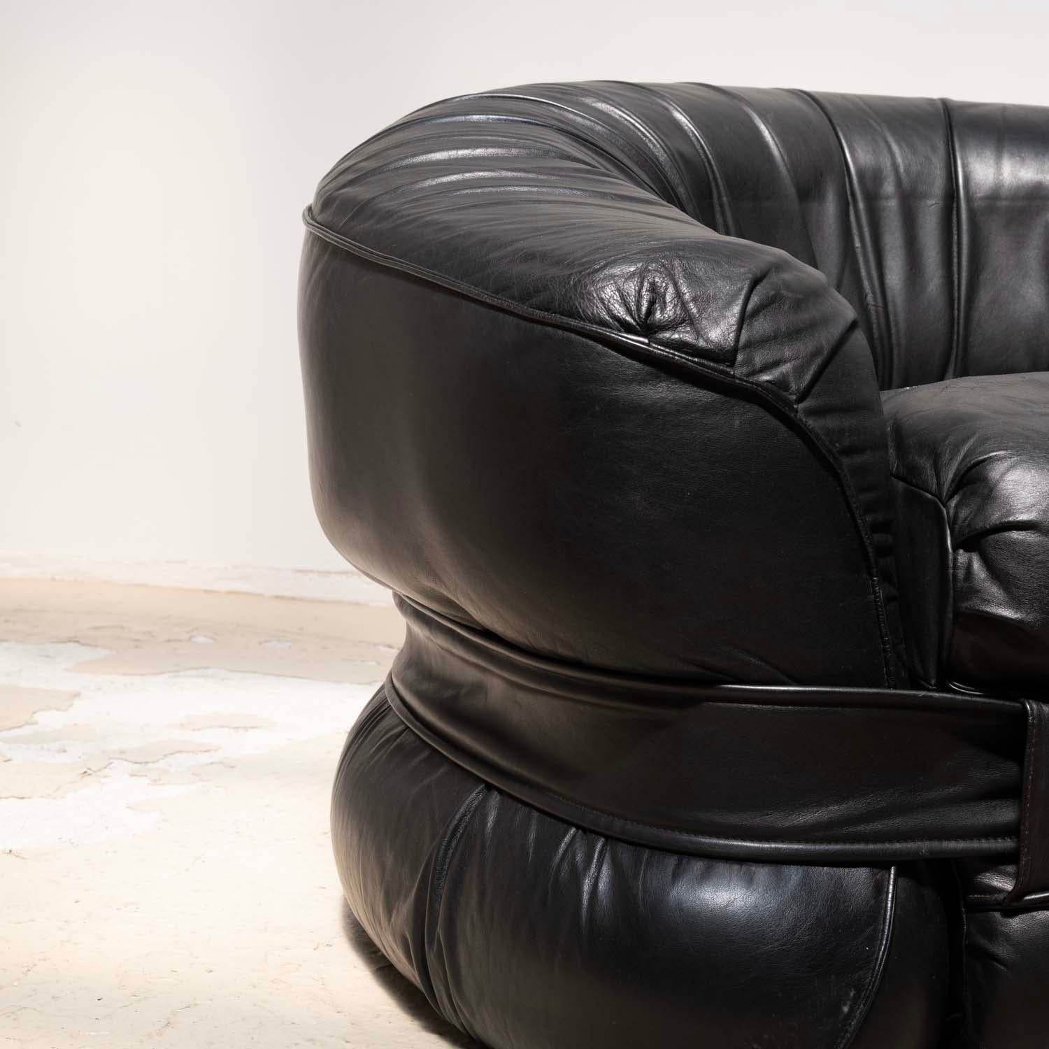 'Premiere' Armchair by Adriano Piazzesi, Italy 1970s 1