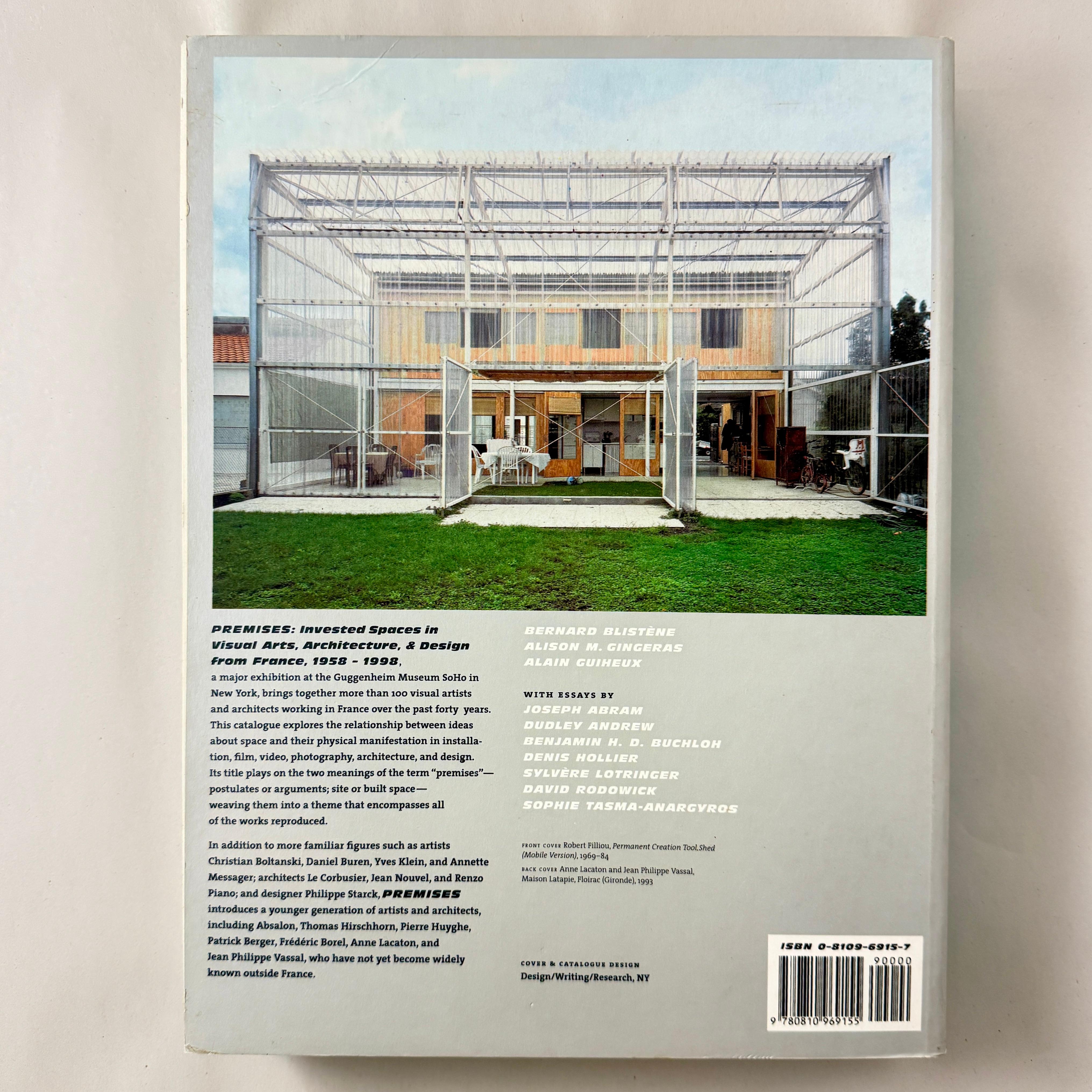 Américain Premises, Architecture Exhibition Book 1958-1998, Guggenheim Museum en vente