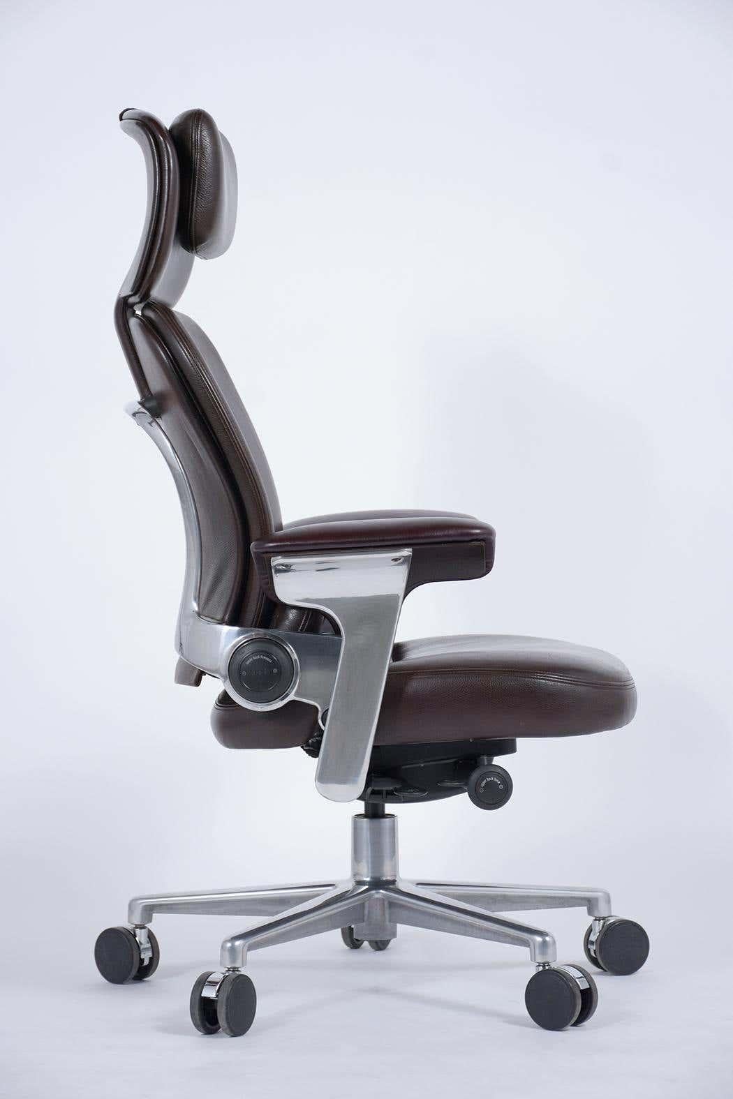 premium leather executive office chair
