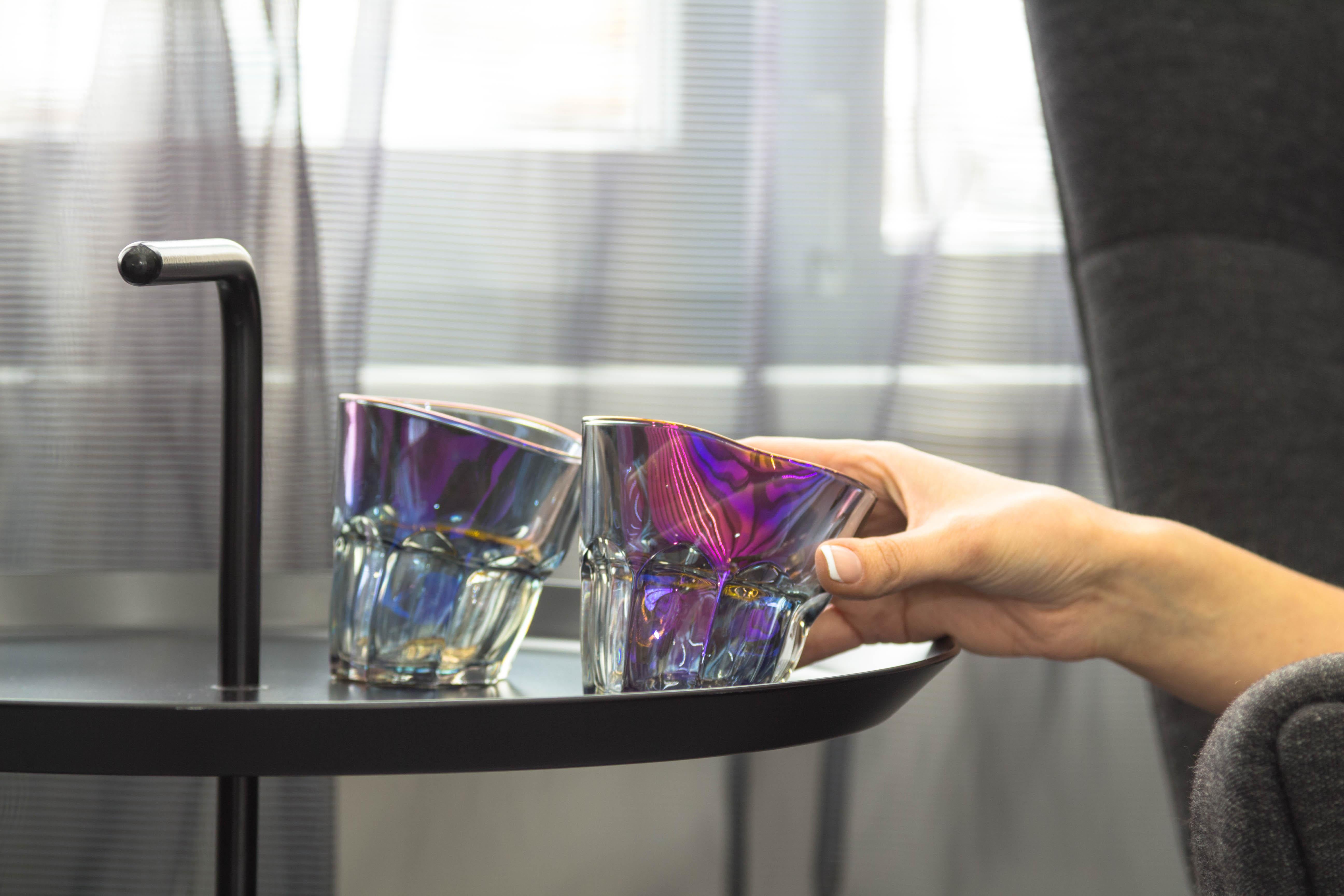 Premium Holographic Rocks Glass 6er Set in der Geschenkbox im Angebot 4