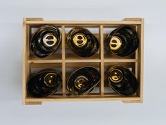 Set de 6 copas holográficas de primera calidad en caja de regalo