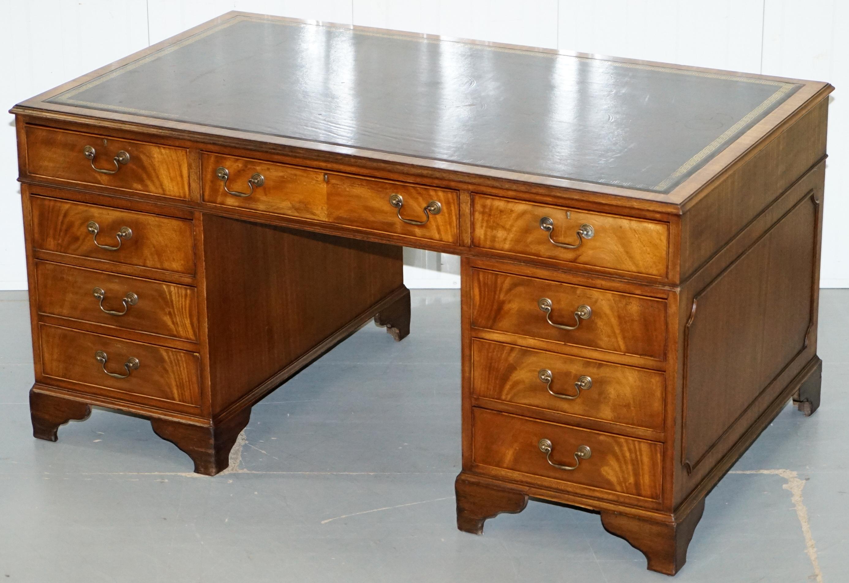 leather topped desk