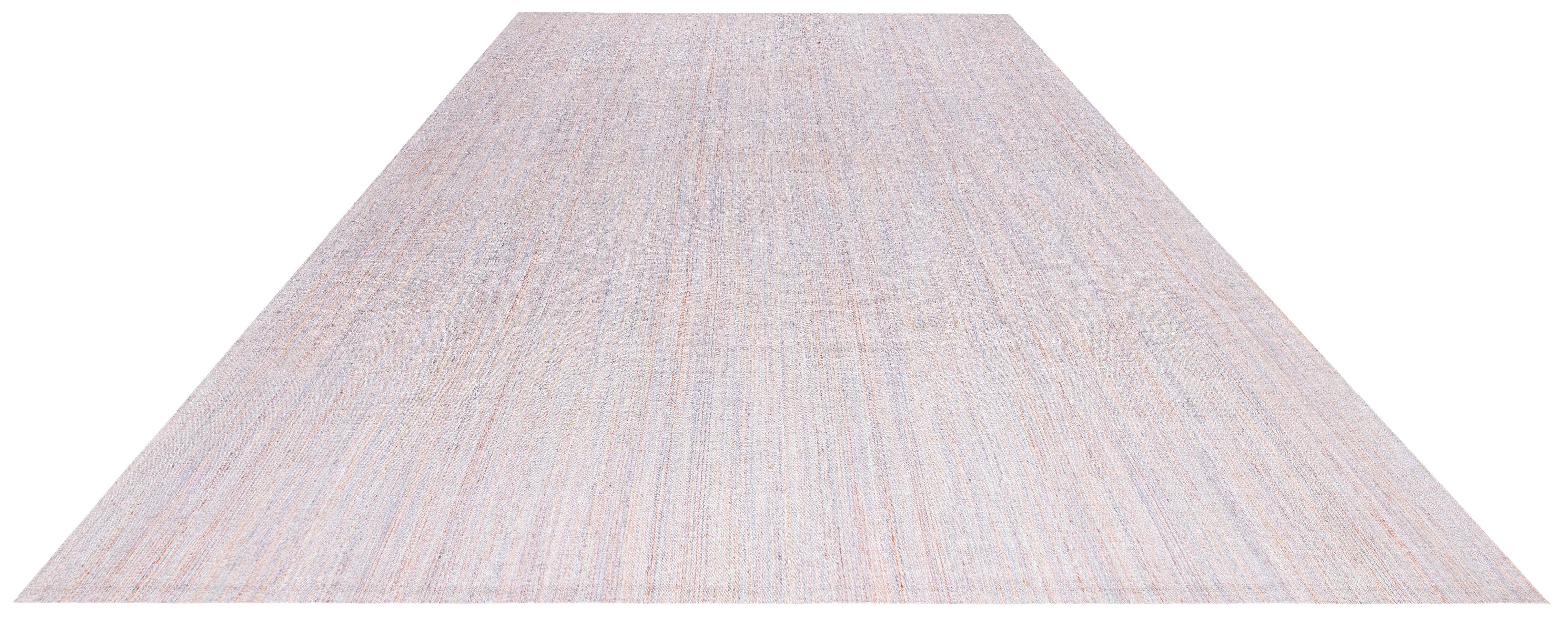 Hochwertiger persischer Flachgewebe-Teppich aus der Mitte des Jahrhunderts (21. Jahrhundert und zeitgenössisch) im Angebot