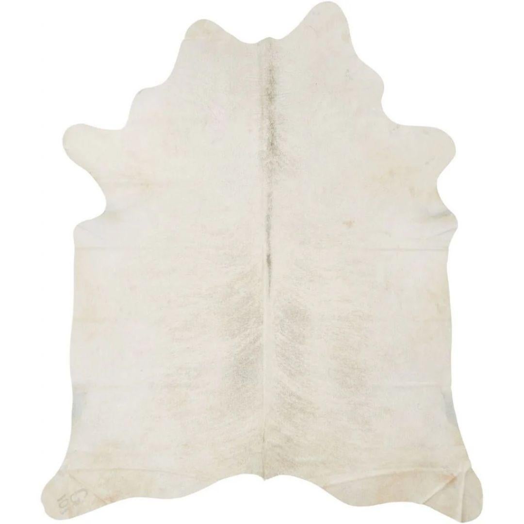 Rustic Premium Natural Cowhide Rug, Brazil For Sale