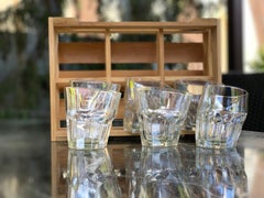 Premium Pearlescent Rocks Glass Set of 6 in the gift box