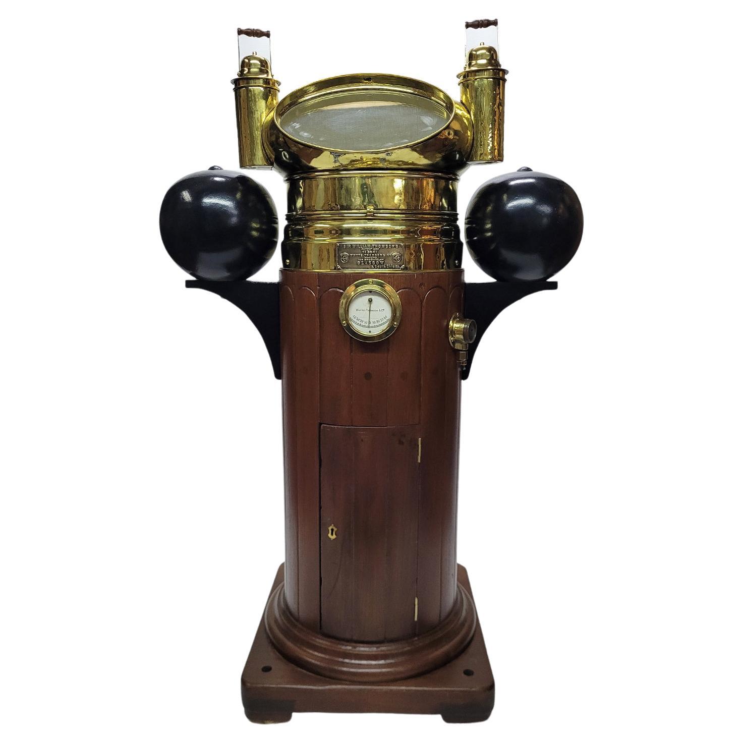 What is a ship's binnacle?