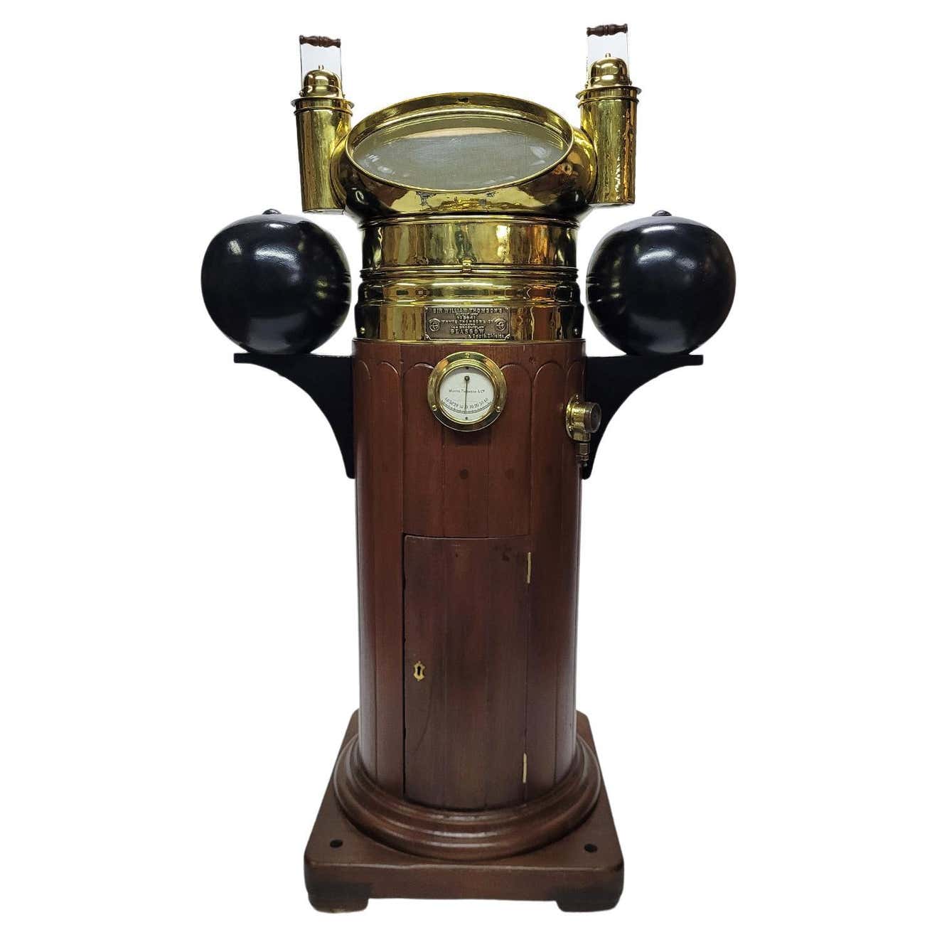 Premium Ships Binnacle by Whyte Thomson and Co’s For Sale at 1stDibs