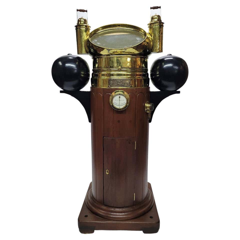 Premium Ships Binnacle by Whyte Thomson and Co’s For Sale at 1stDibs