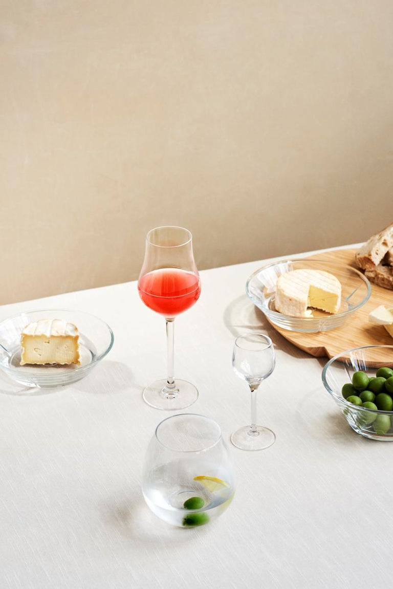 Premium Spirit Glass Design Tom Nybroe Clear 2 Pcs For Sale at 1stDibs