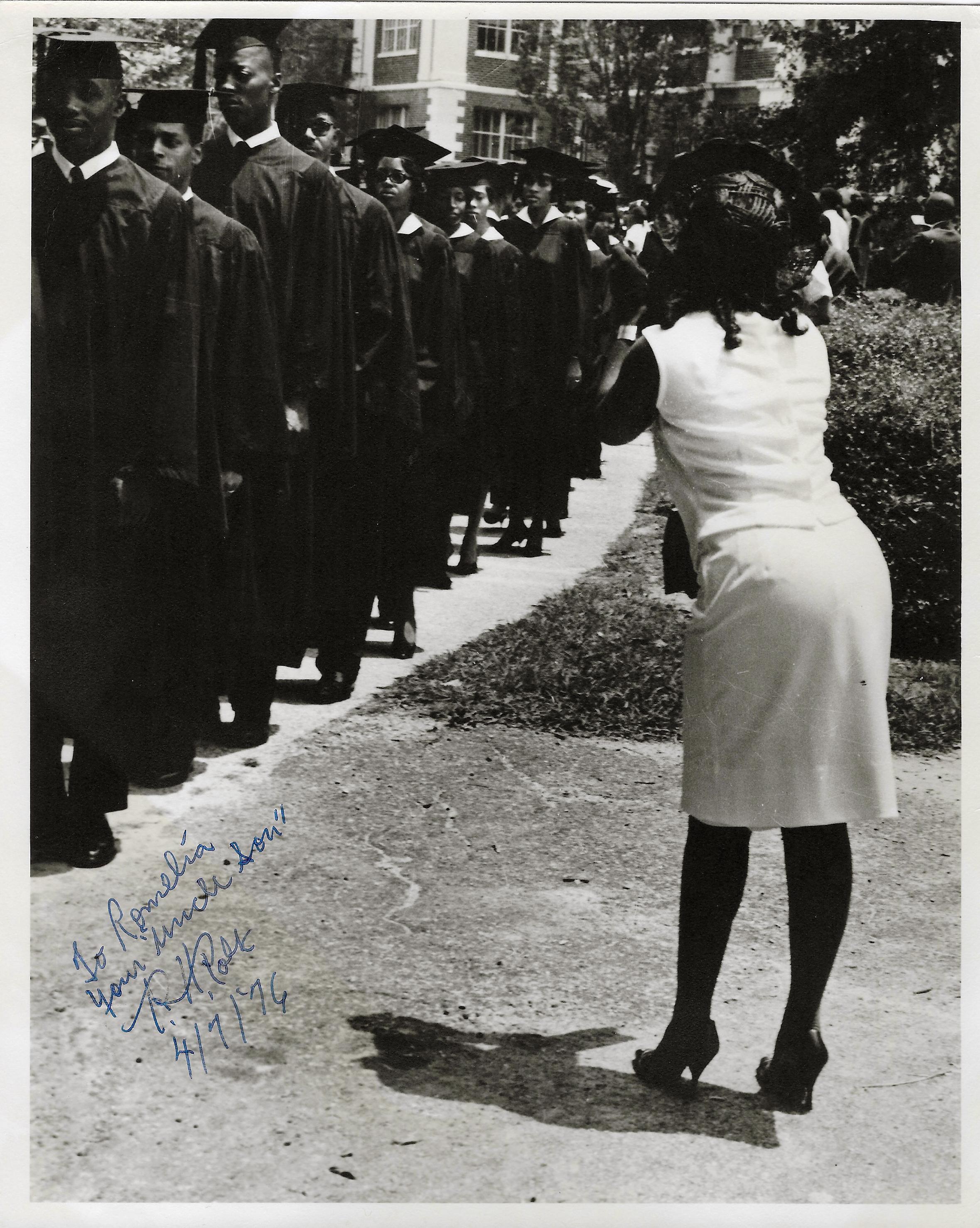 Prentice Herman (PH) Polk Portrait Photograph - Untitled, (Tuskegee Graduation), 1944