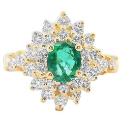 Emerald Fashion Rings