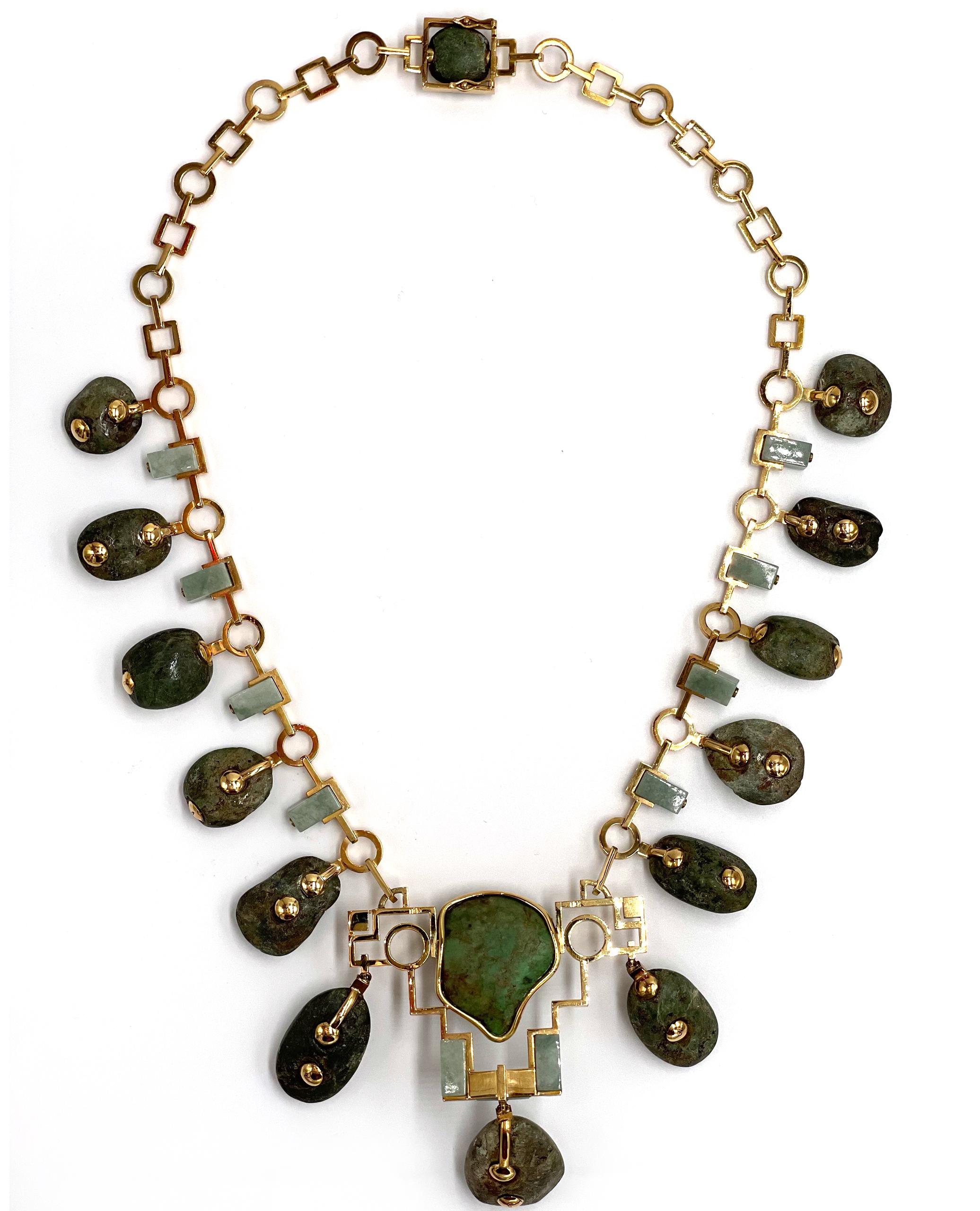 statement jade necklace