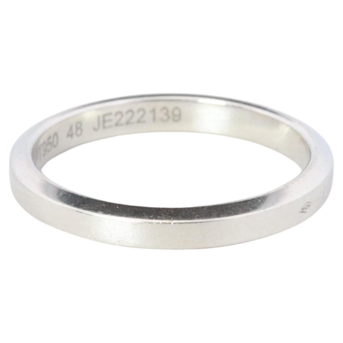 Van Cleef Arpels-Ring aus Vorbesitz. Original VCA PT950 Platinum Tendrement Ring.