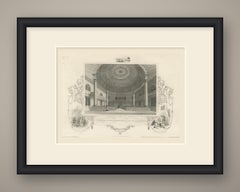 Presbyterian Church Interior, Savannah, Drawn by W. Goodacre, circa 1850
