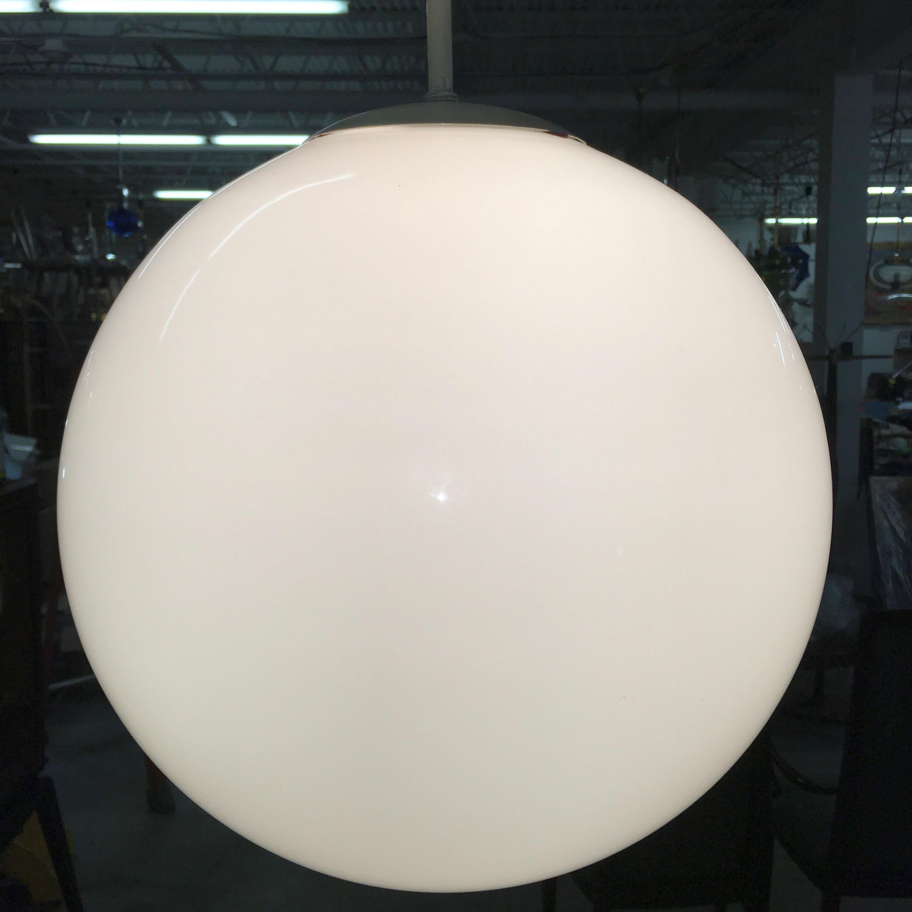 We have four vintage Prescolite 16 inch diameter 