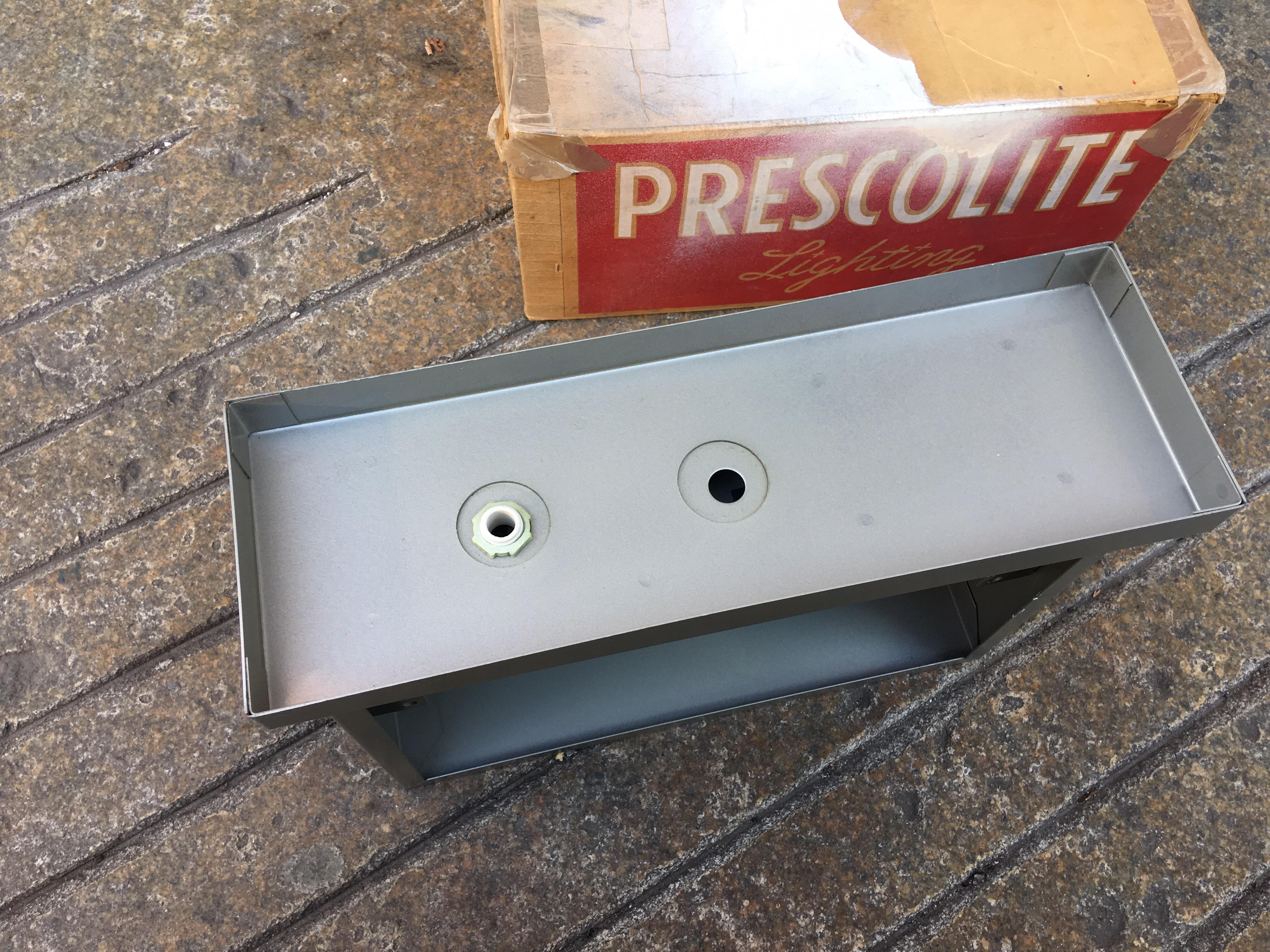 American Prescolite exit sign  New Old Stock with box!