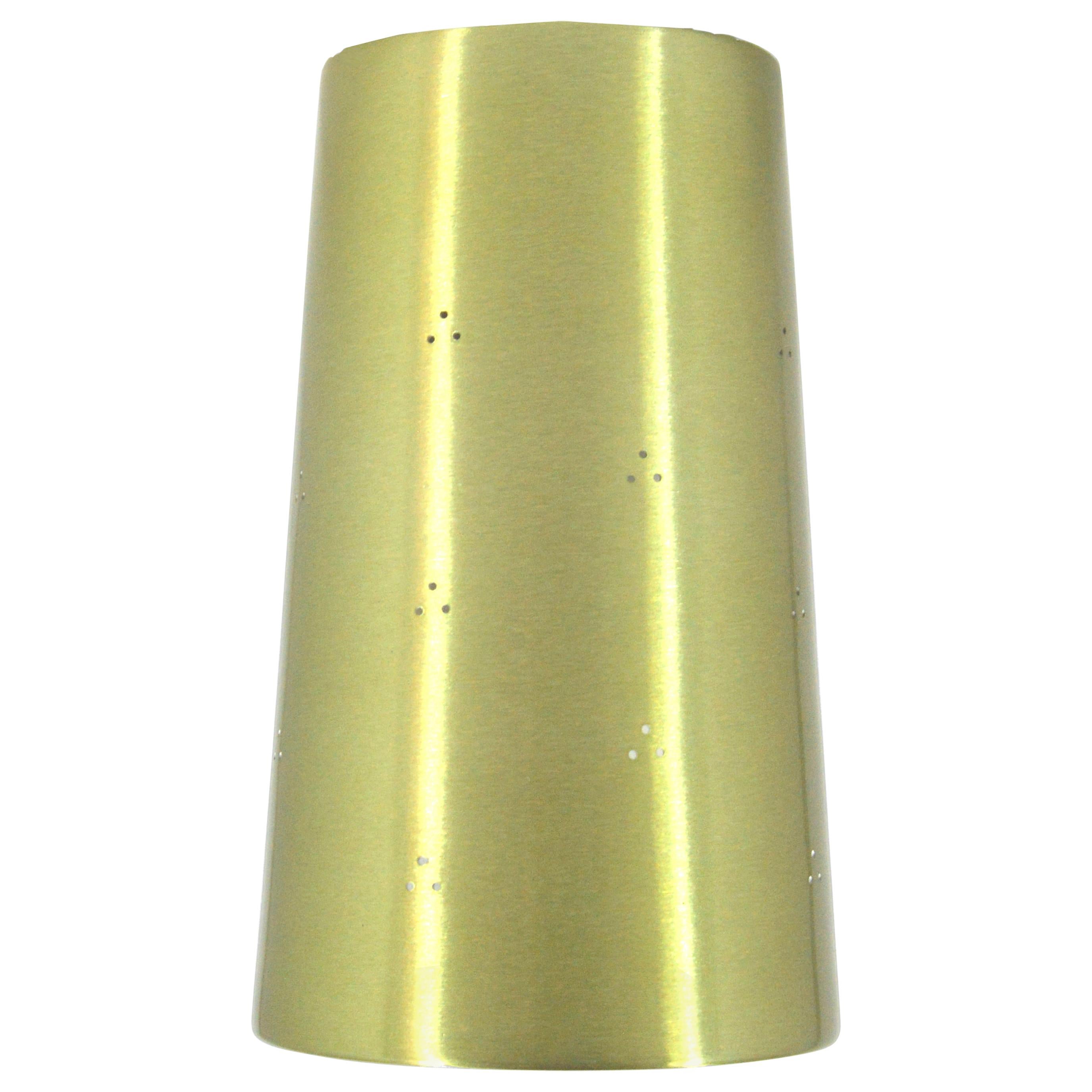 Prescolite Perforated Brass Ceiling Can Light