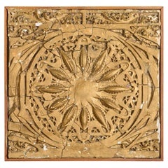 Antique Presentation Panel of Garrick Theatre Ornament