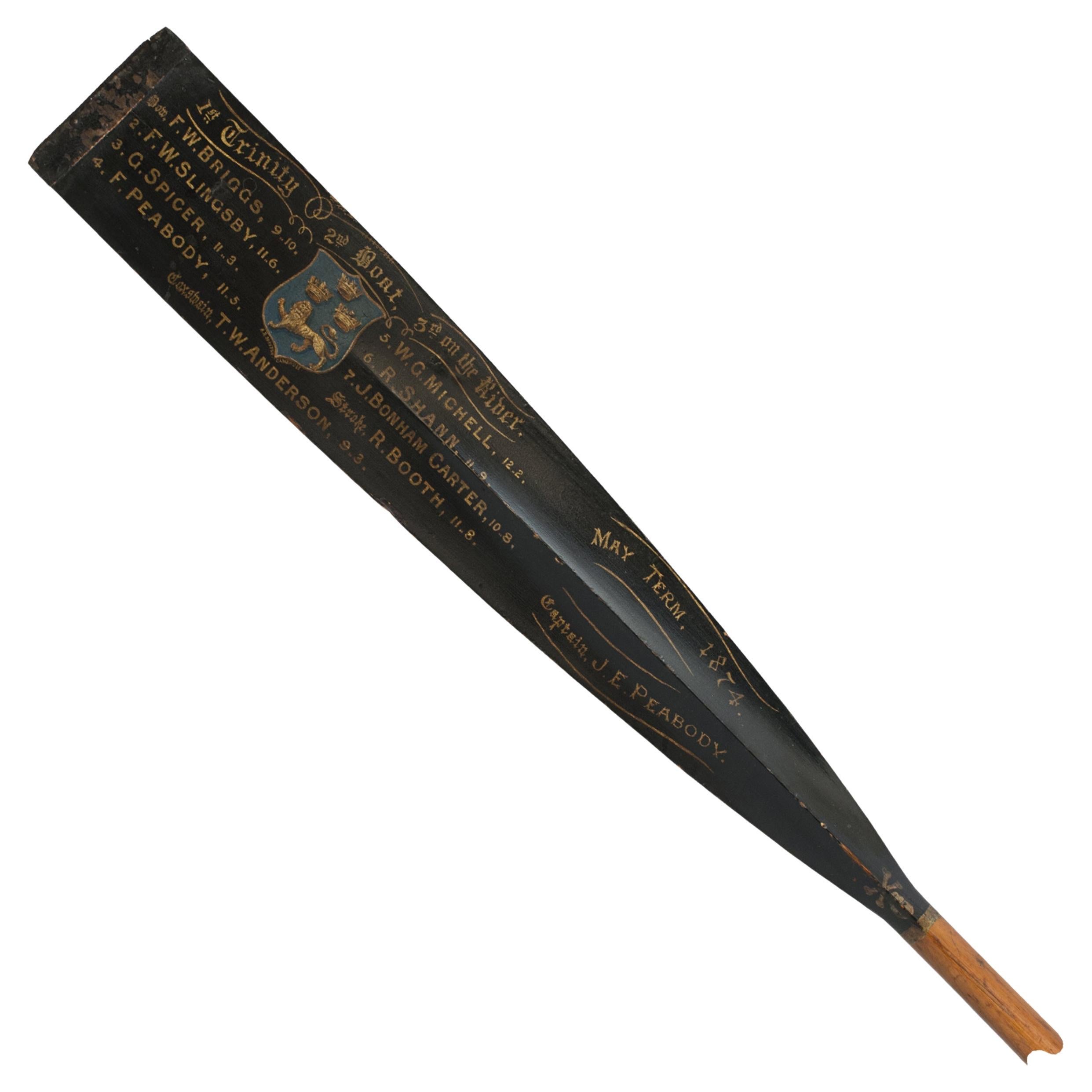 What are rowing oars called?