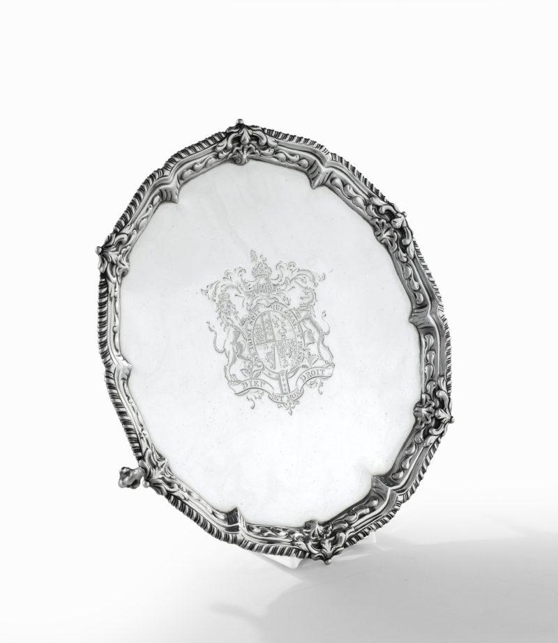 Geschenk-Silber für den Schiffbaumeister von Captain Cooks Endeavour (Mitte des 18. Jahrhunderts) im Angebot