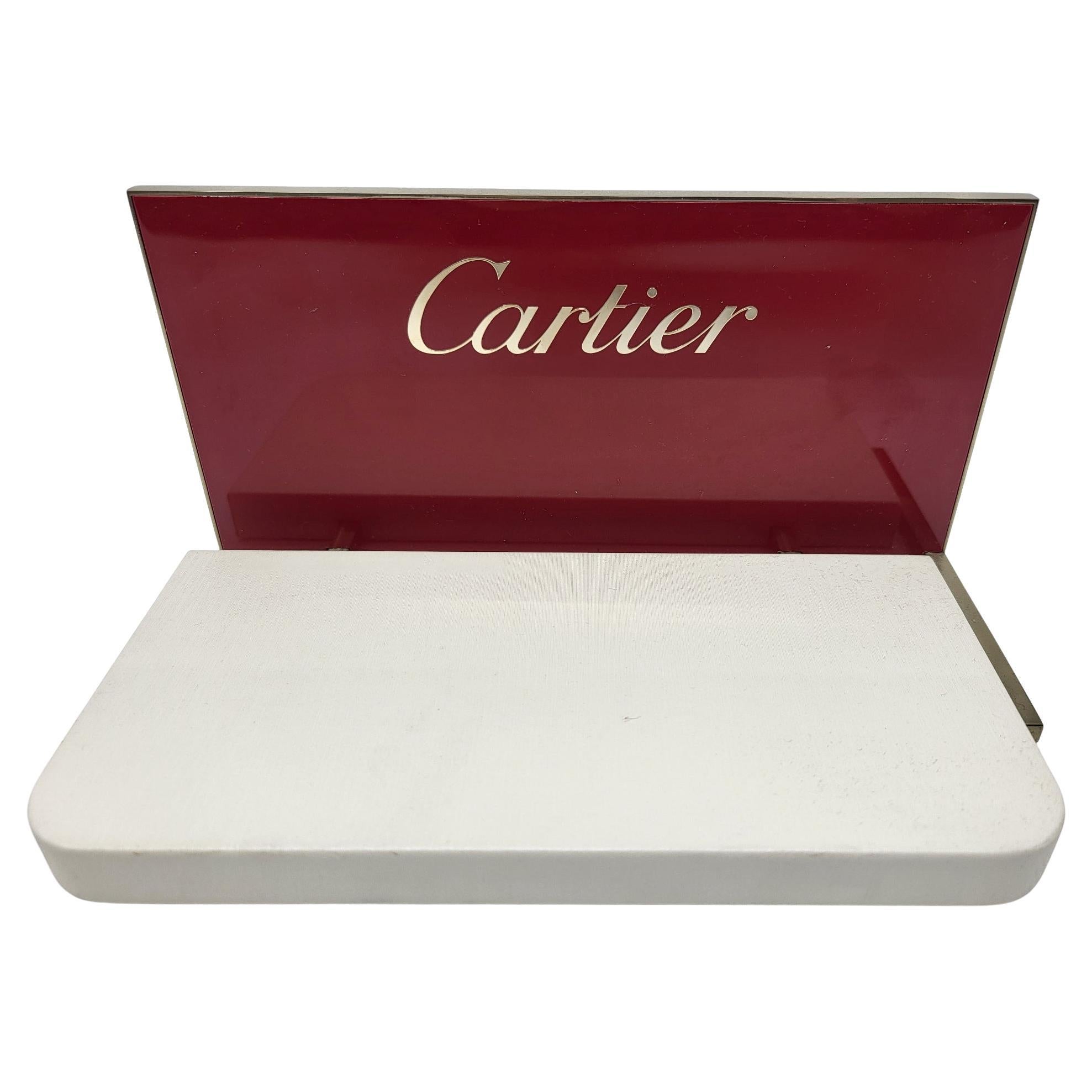 Présentoir de la luxueuse marque Cartier France en venta