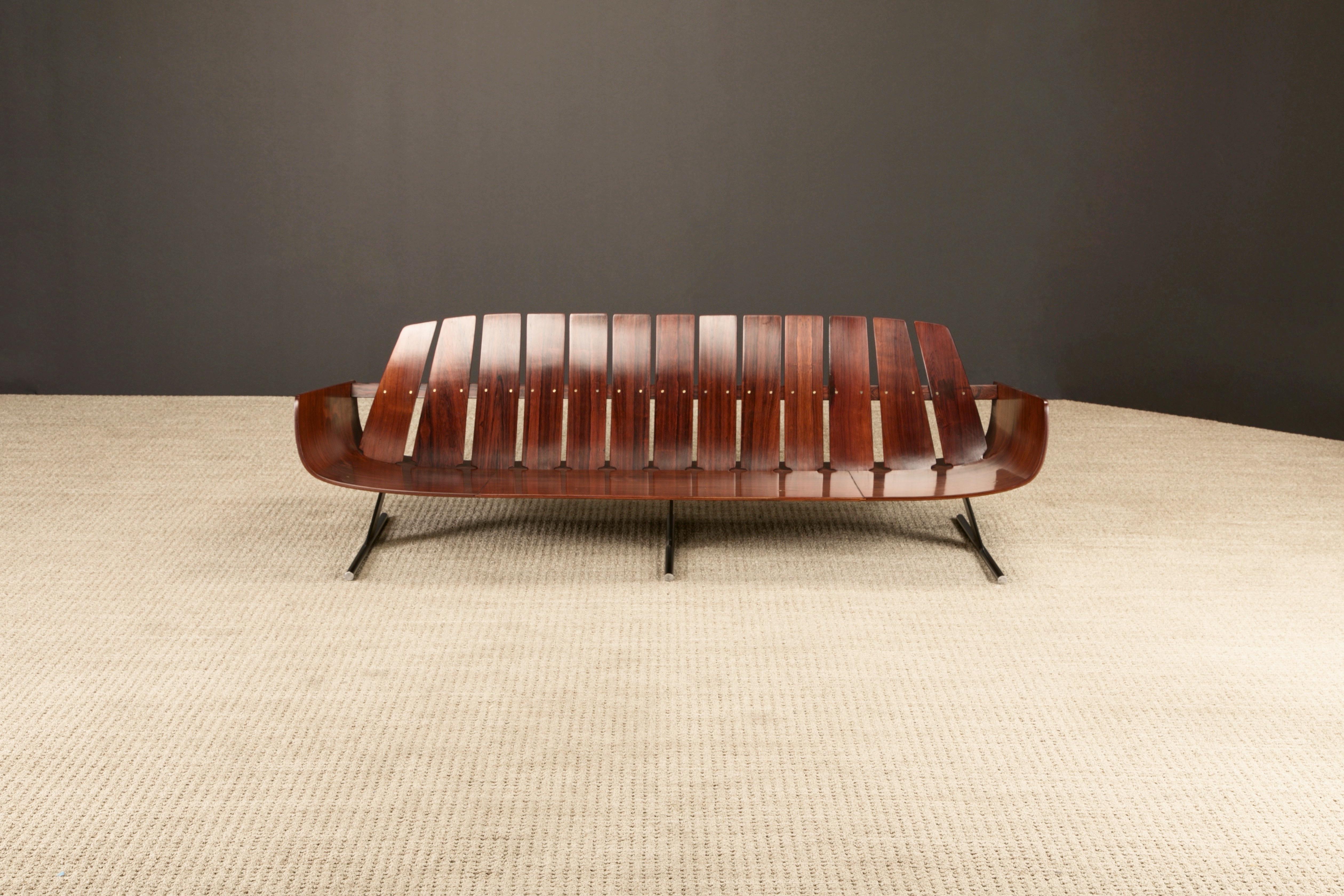 'Presidencial' Jacaranda Sofa by Jorge Zalszupin for L'Atelier Brazil, c. 1960 4