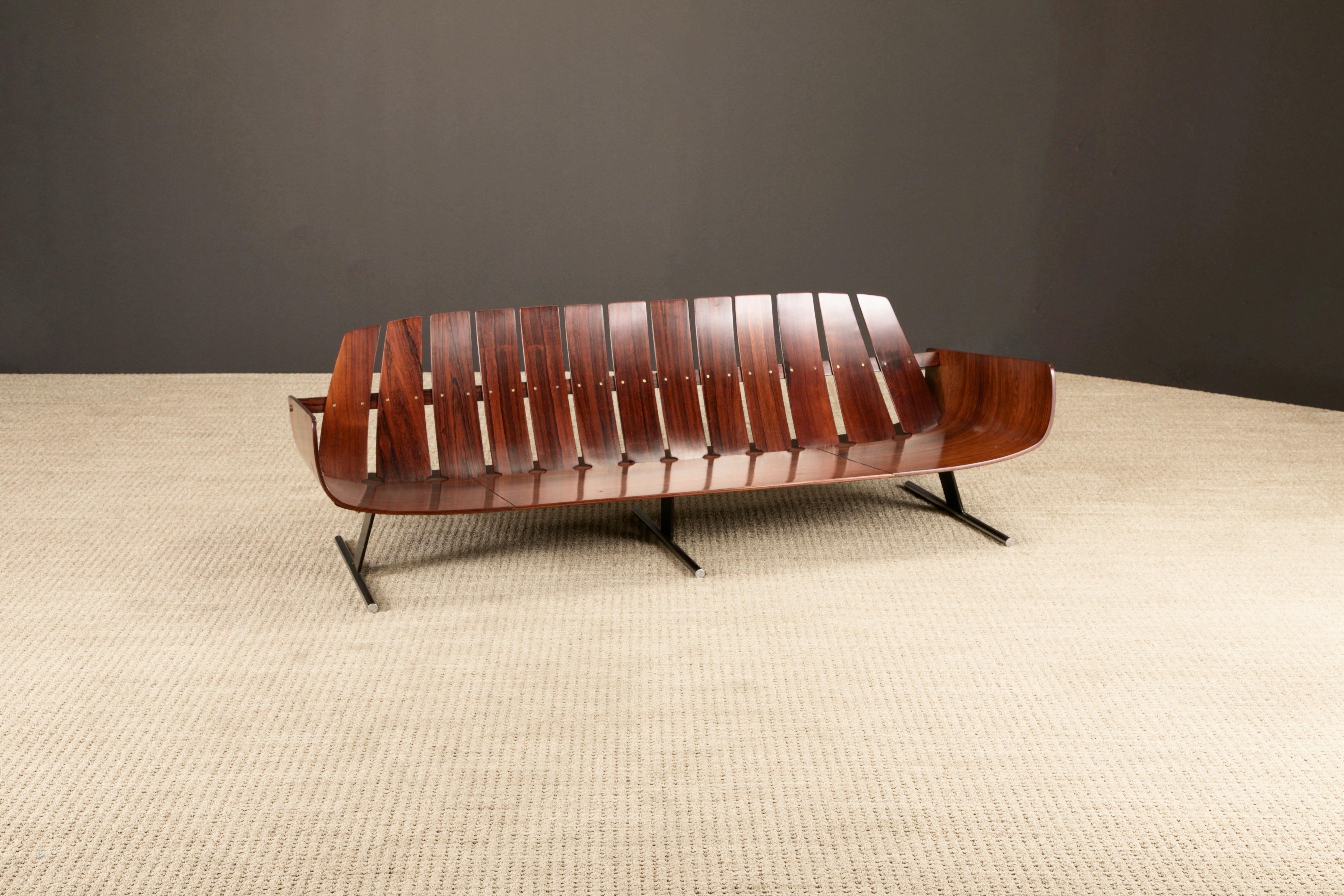 'Presidencial' Jacaranda Sofa by Jorge Zalszupin for L'Atelier Brazil, c. 1960 5