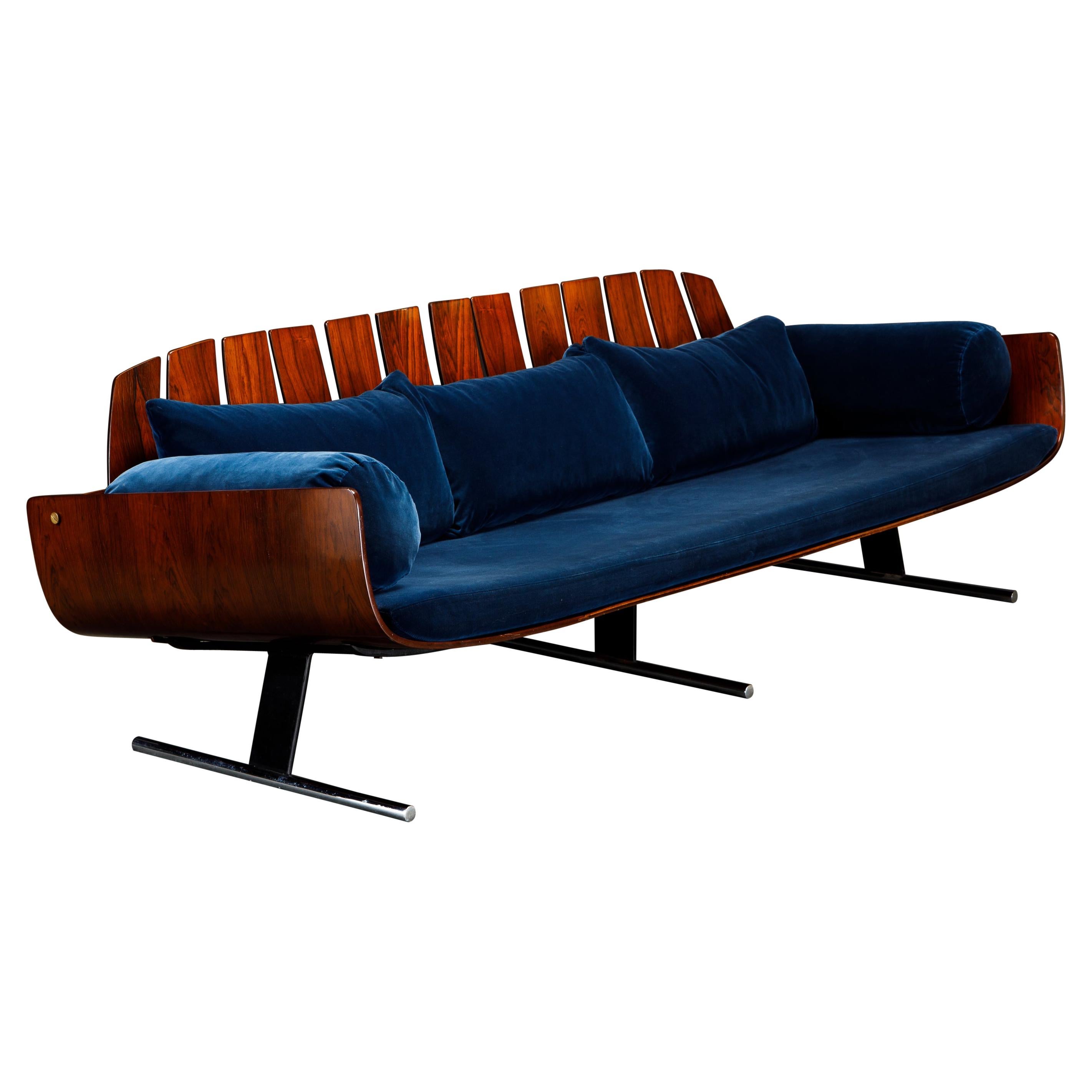 'Presidencial' Sofa by Jorge Zalszupin for L'Atelier Brazil, c. 1960, Signed