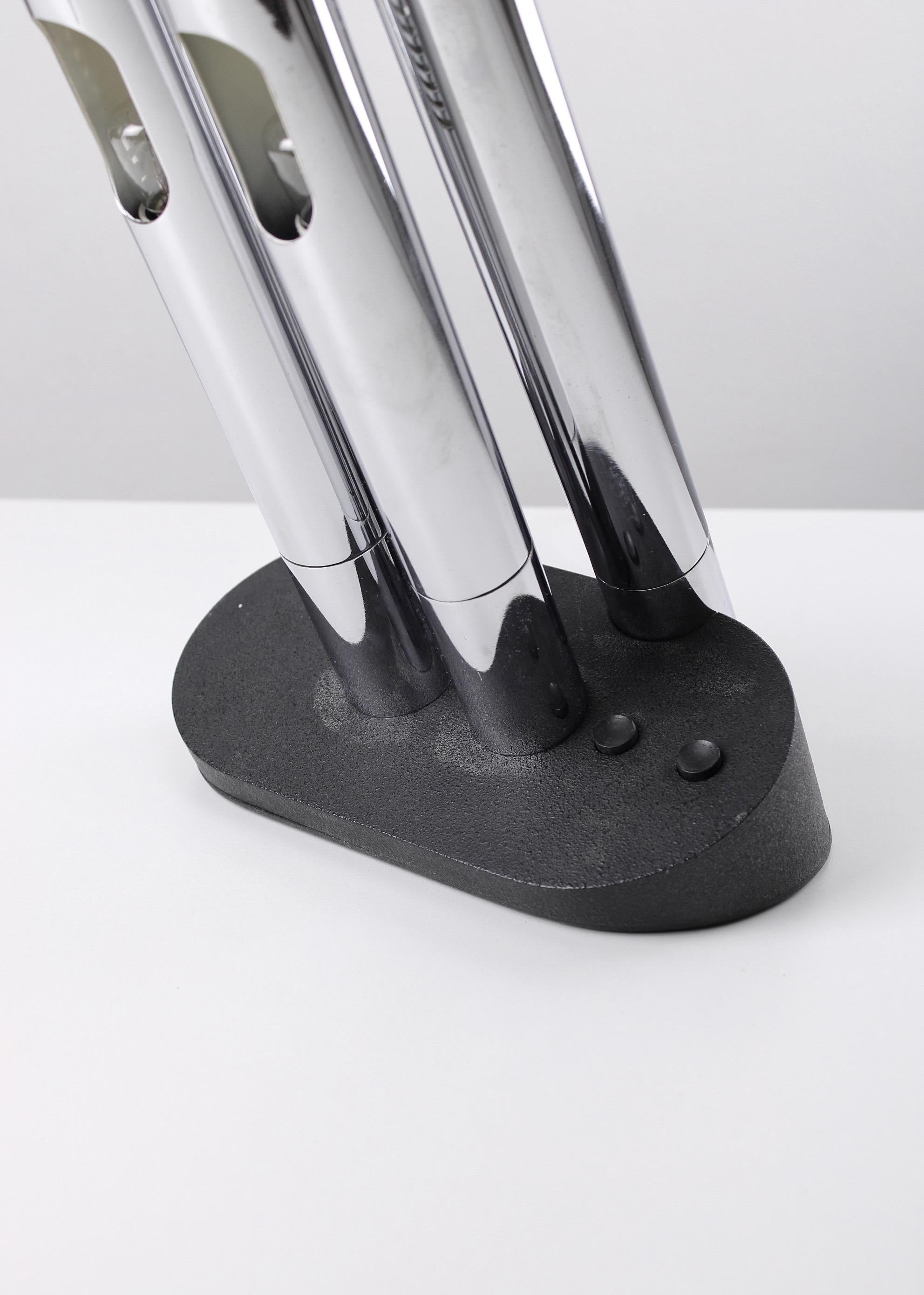 President desk lamp by Mario Faggian for Luci Illuminazione, 1974 In Good Condition For Sale In UTRECHT, NL