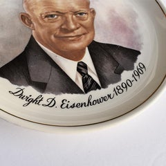 President Dwight D. Eisenhower Commemorative Ceramic Plate