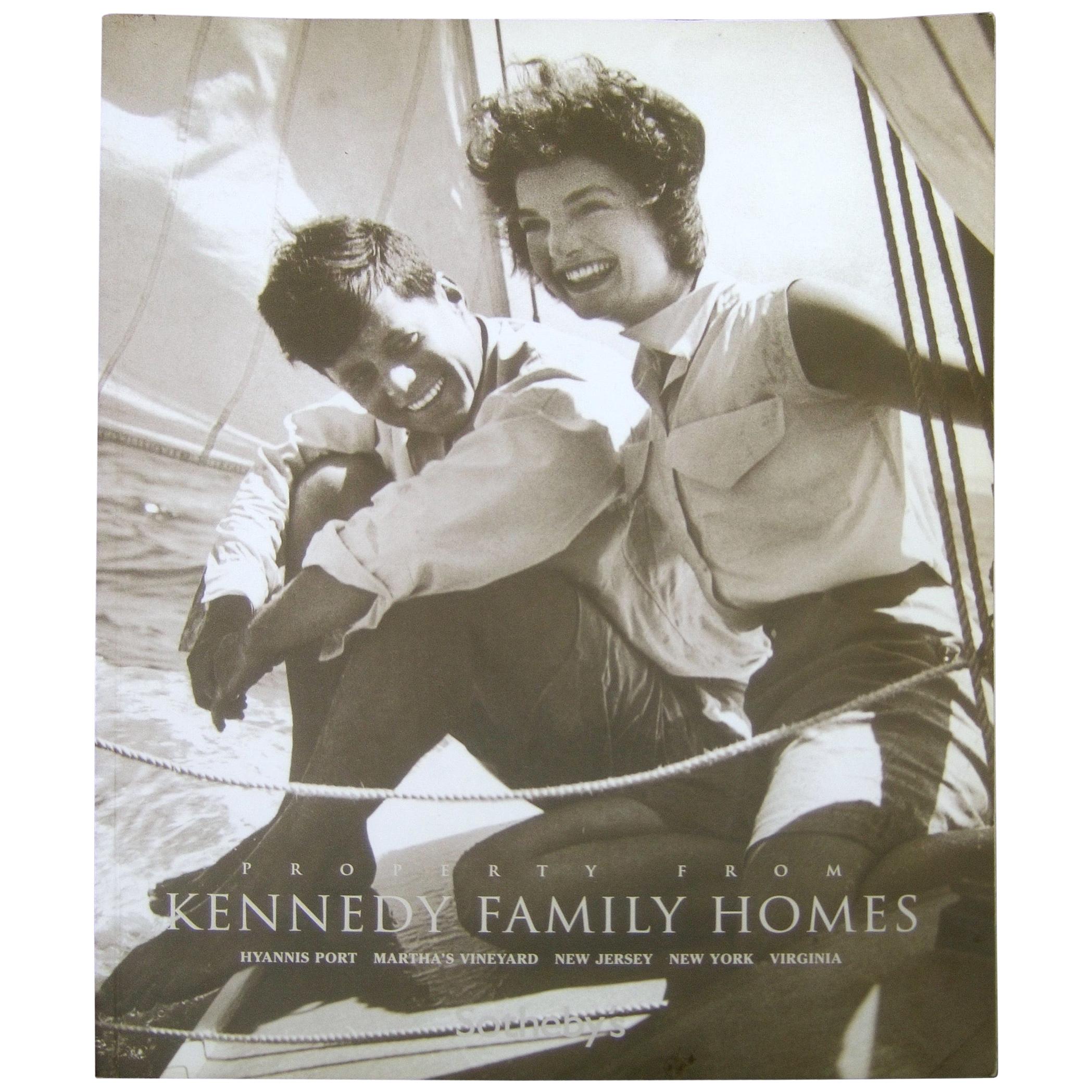 President & Jacqueline Kennedy's Sotheby's Family Homes Estate Catalog c 2005