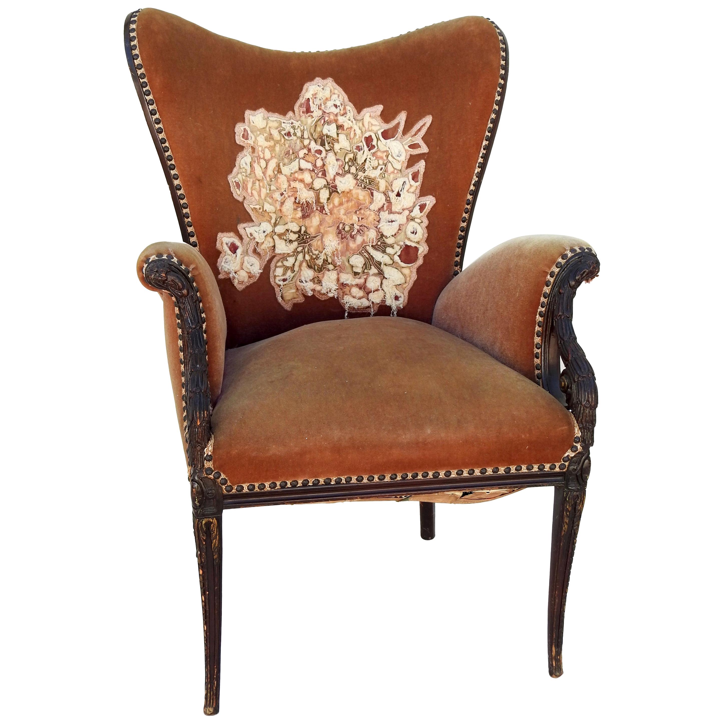 President James K. Polk Wingback Chair