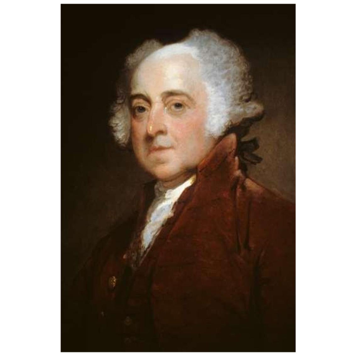 President John Adams Authentic Strand of Hair