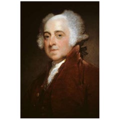 President John Adams Authentic Strand of Hair