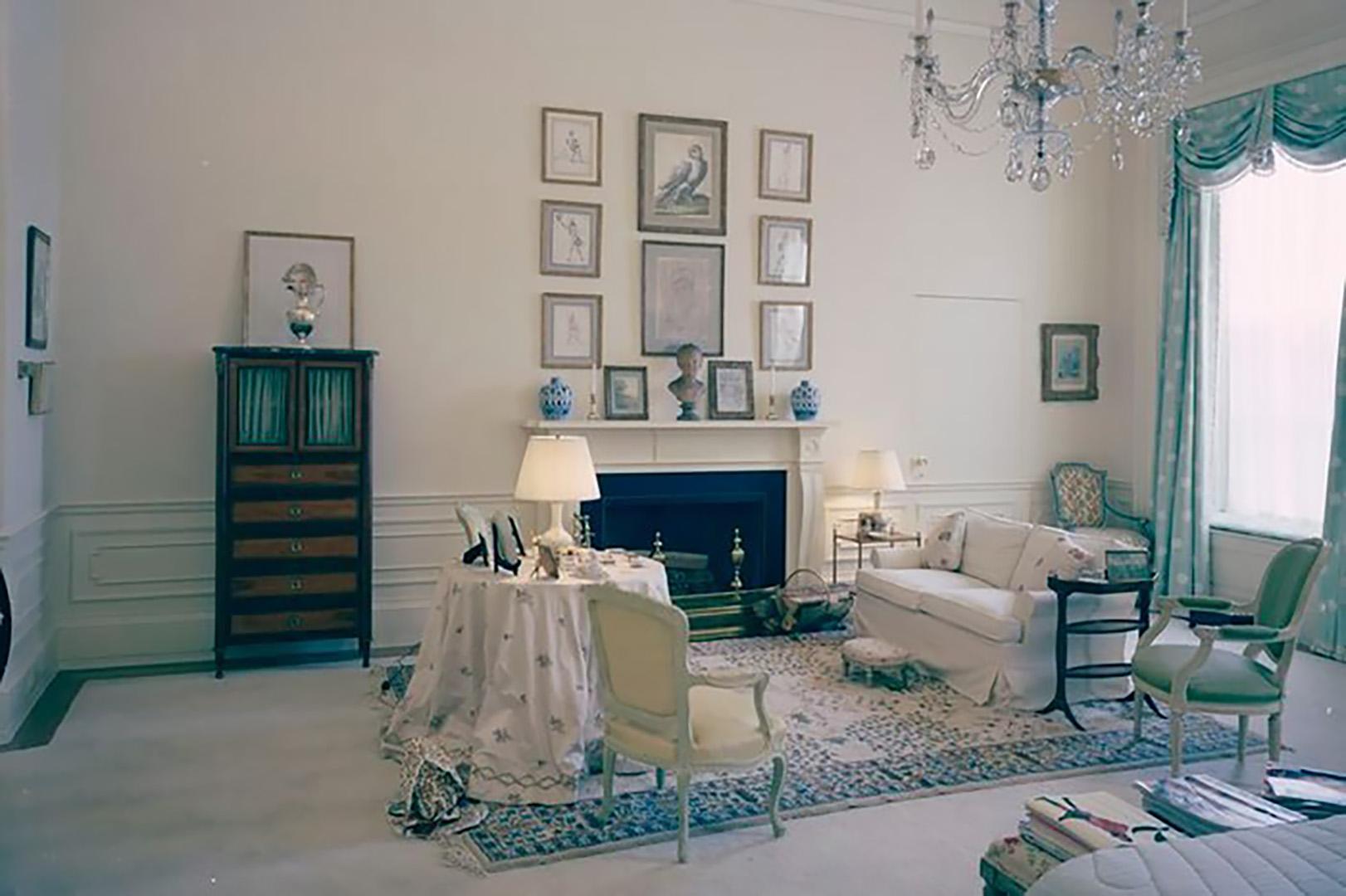 President John F. and First Lady Jacqueline Kennedy’s White House Bedroom Chairs For Sale 3