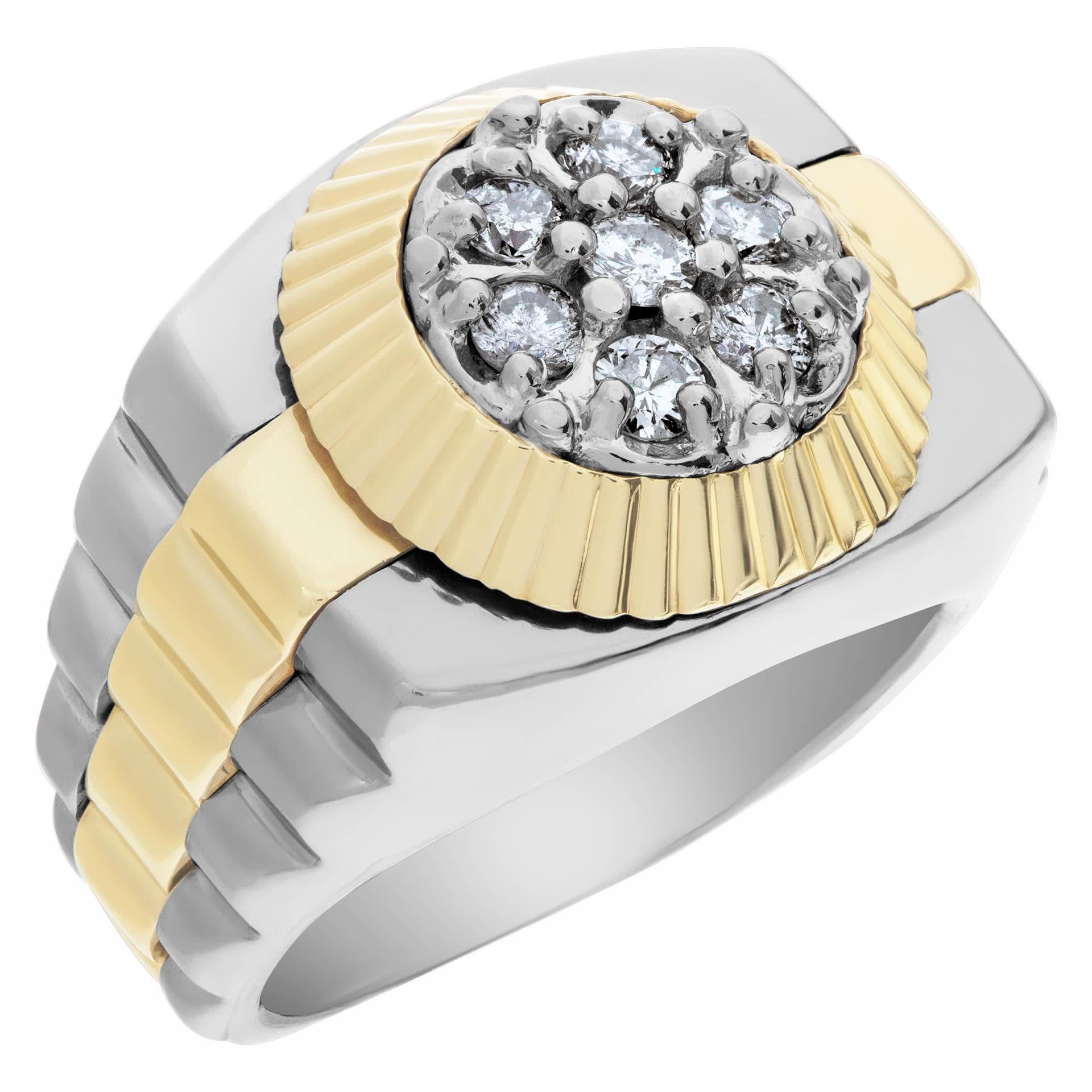 presidential cut diamond ring