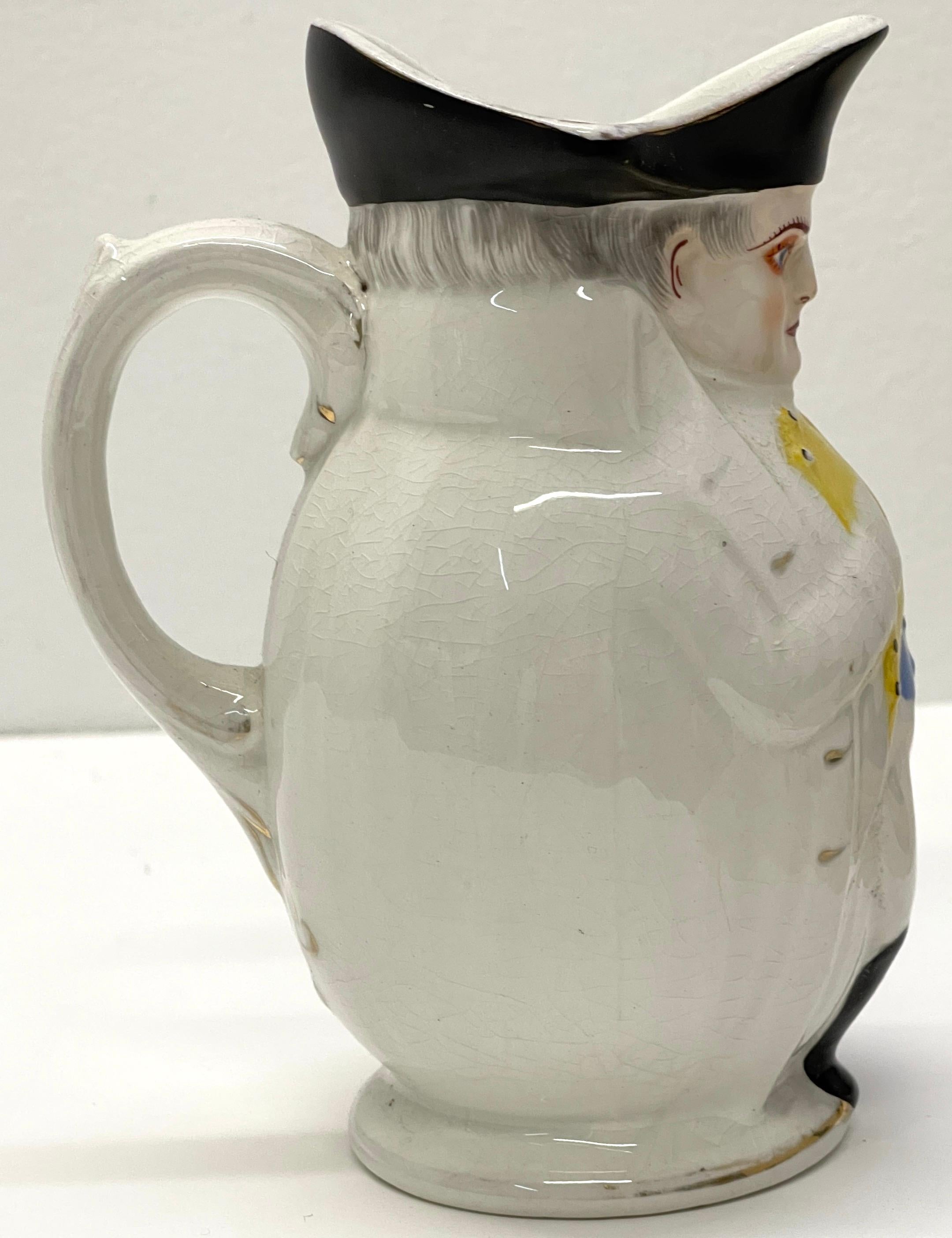 XIXe siècle Le président William McKinley en tant que tasse Toby « Small » de Napoléon, par Morris & Willmore en vente