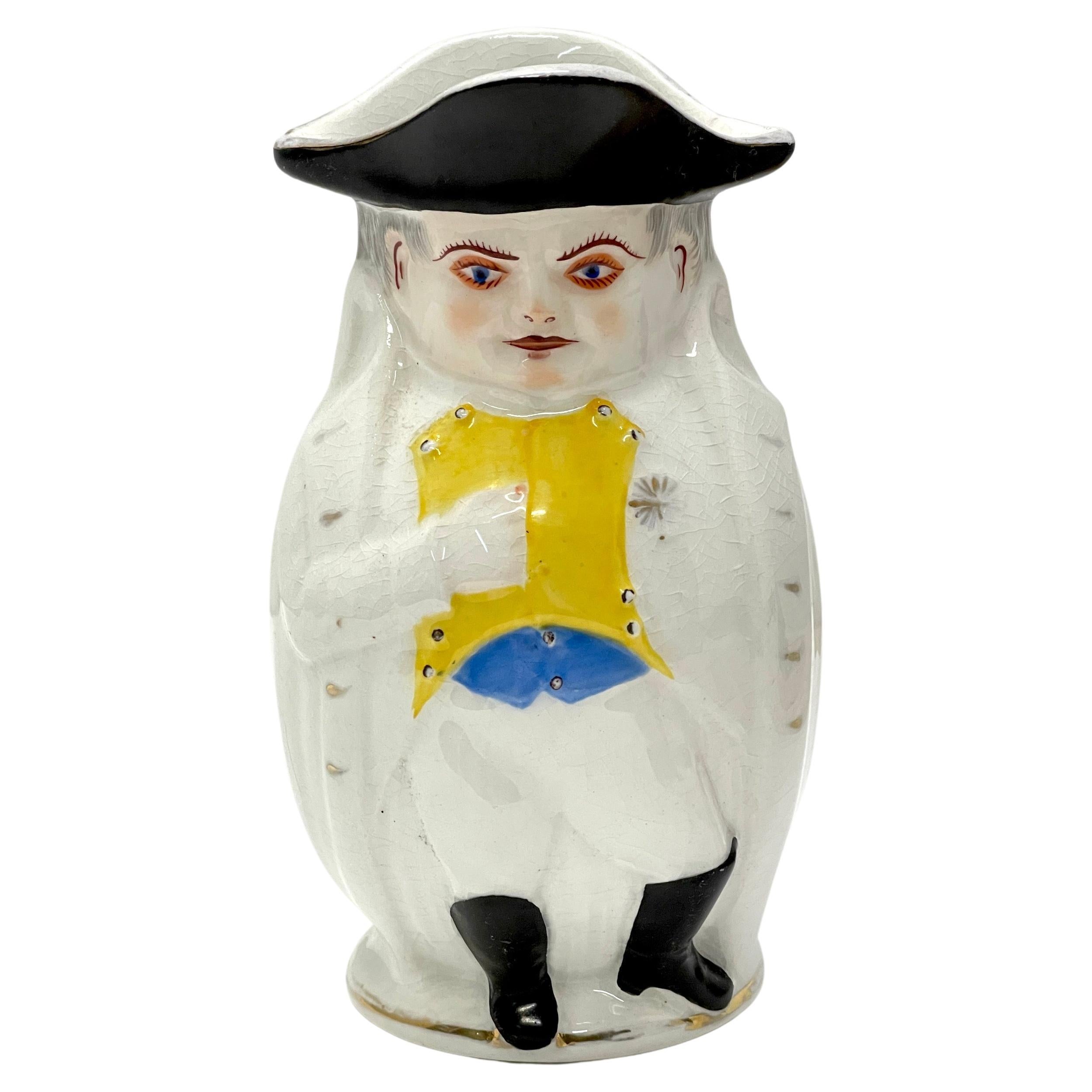 President William McKinley as Napoleon ' Small' Toby Mug, by Morris & Willmore For Sale