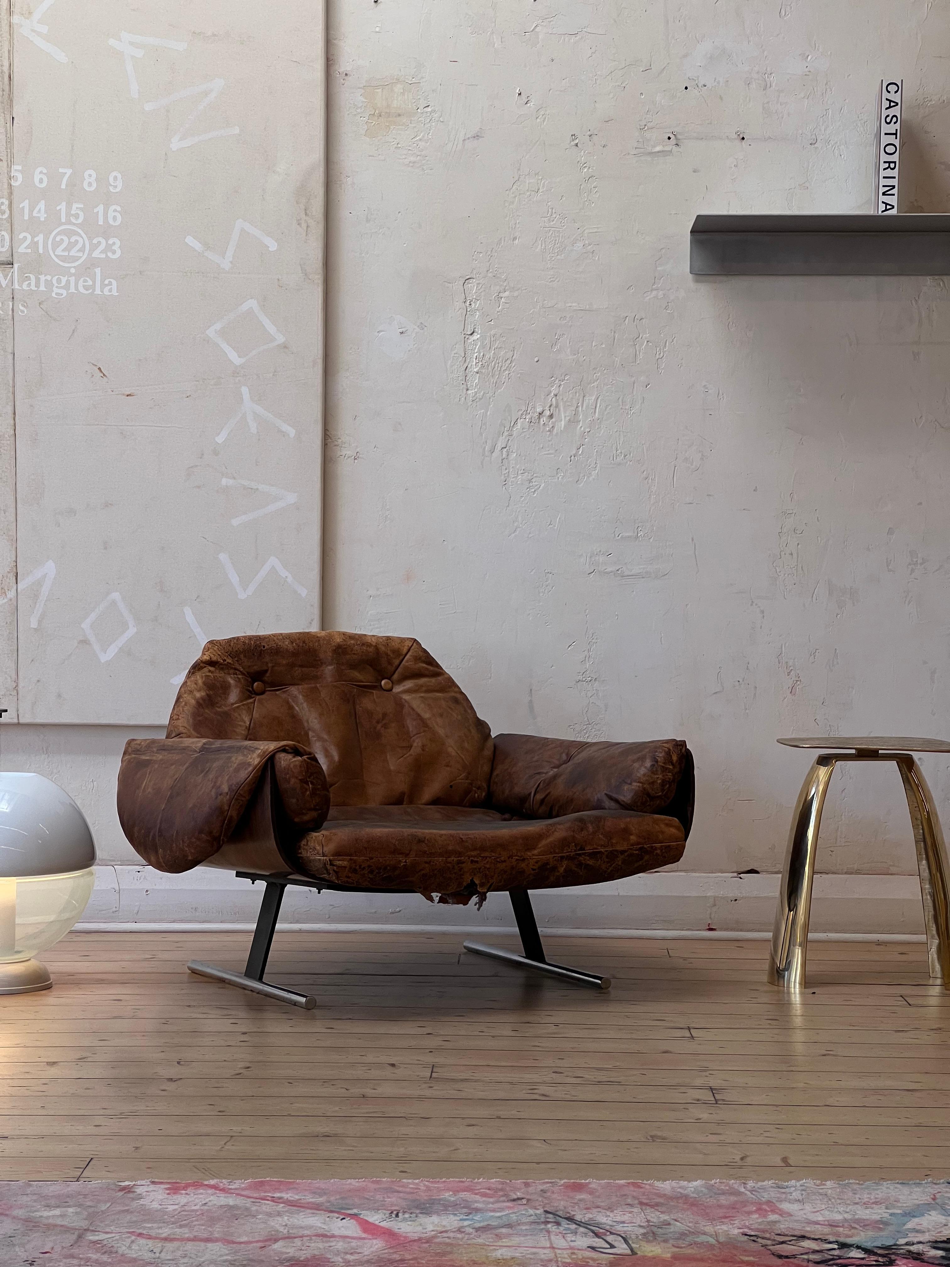 Brazilian Presidential Armchair by Jorge Zalszupin for L'atelier, Brazil, 1959 For Sale