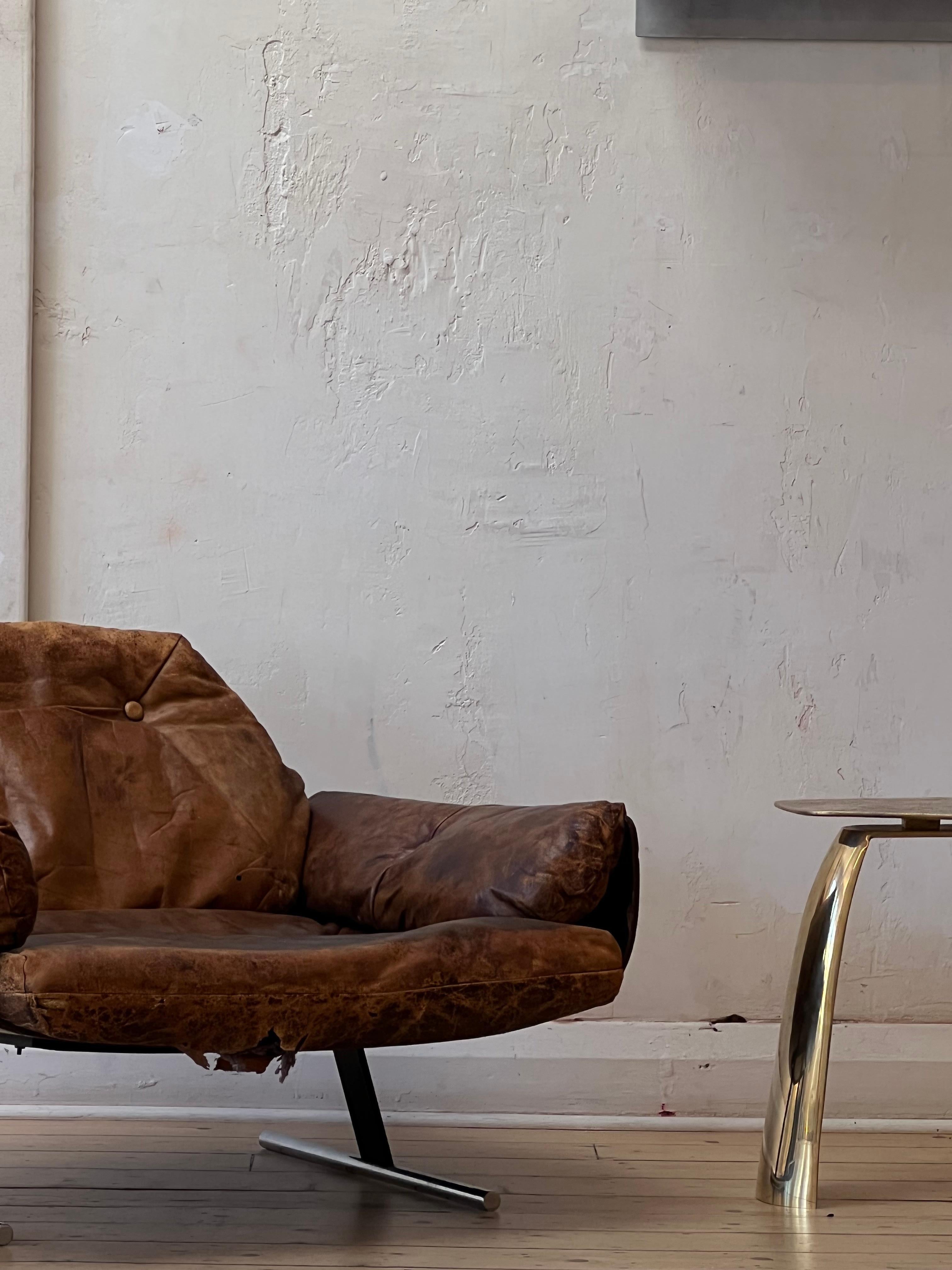 Mid-20th Century Presidential Armchair by Jorge Zalszupin for L'atelier, Brazil, 1959 For Sale