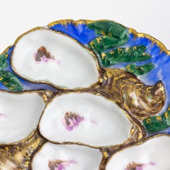 Presidential Oyster Plate Designed by Theodore R. Davis for Haviland & Co.