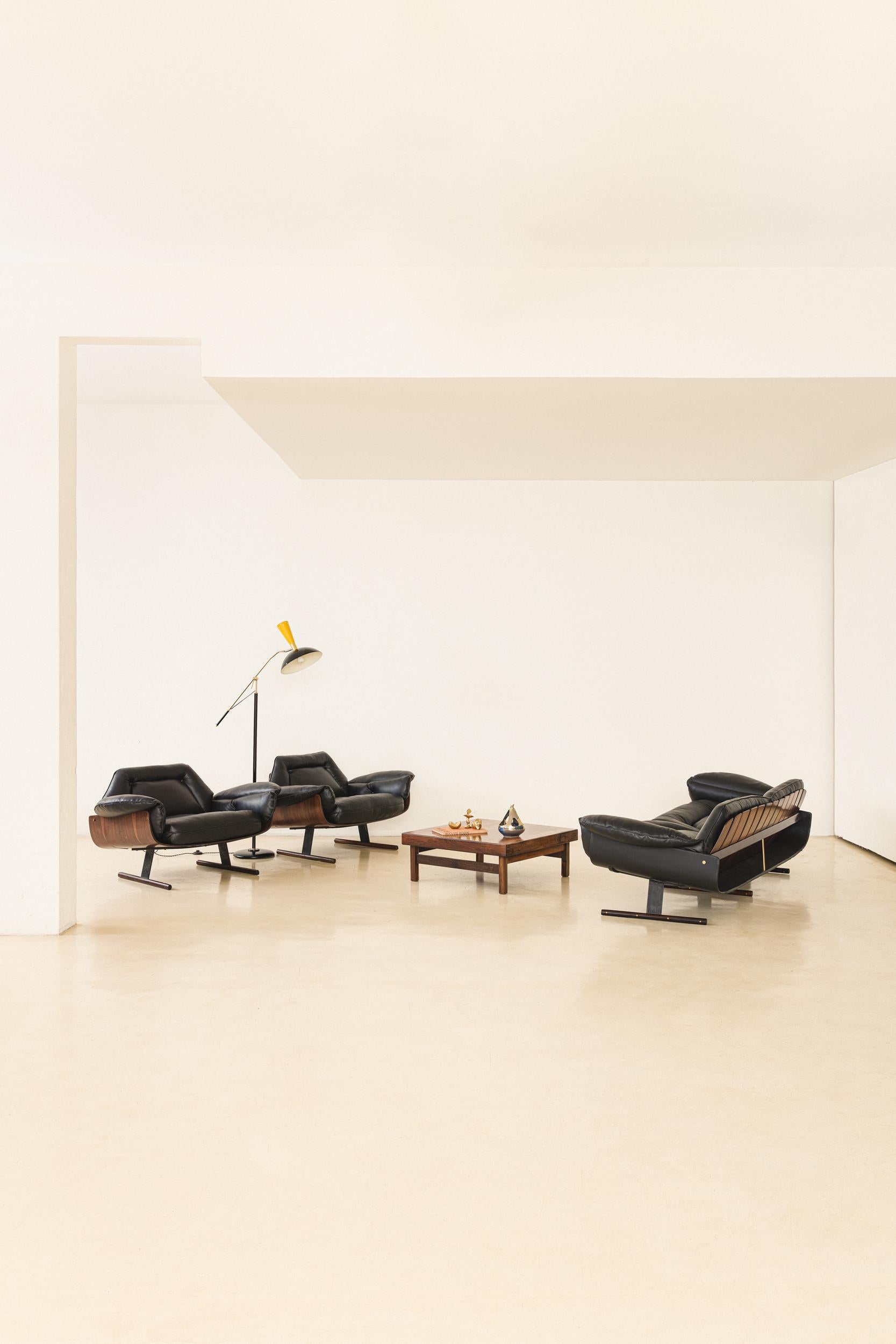 Sofá Presidencial, diseñado por Jorge Zalszupin en los años 50 en venta 4