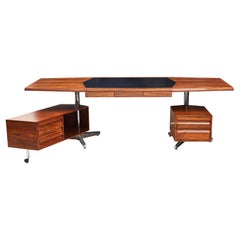 Presidential Style Desk Attributed to Osvaldo Borsani for Tecno