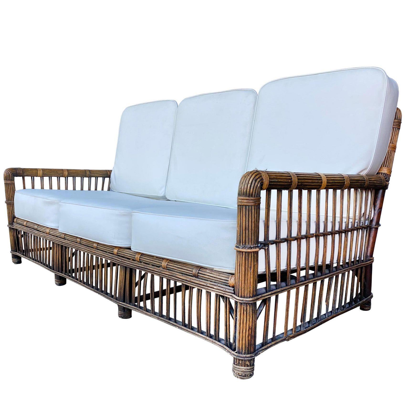 rattan chair in living room
