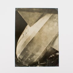 Construction of the Airship R101 Silver Gelatin Black and White Photography